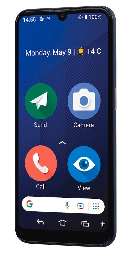 Doro Smartphone »8200«, Schwarz, 15,5 cm/6,1 Zoll, 64 GB Speicherplatz, 16 MP Kamera
