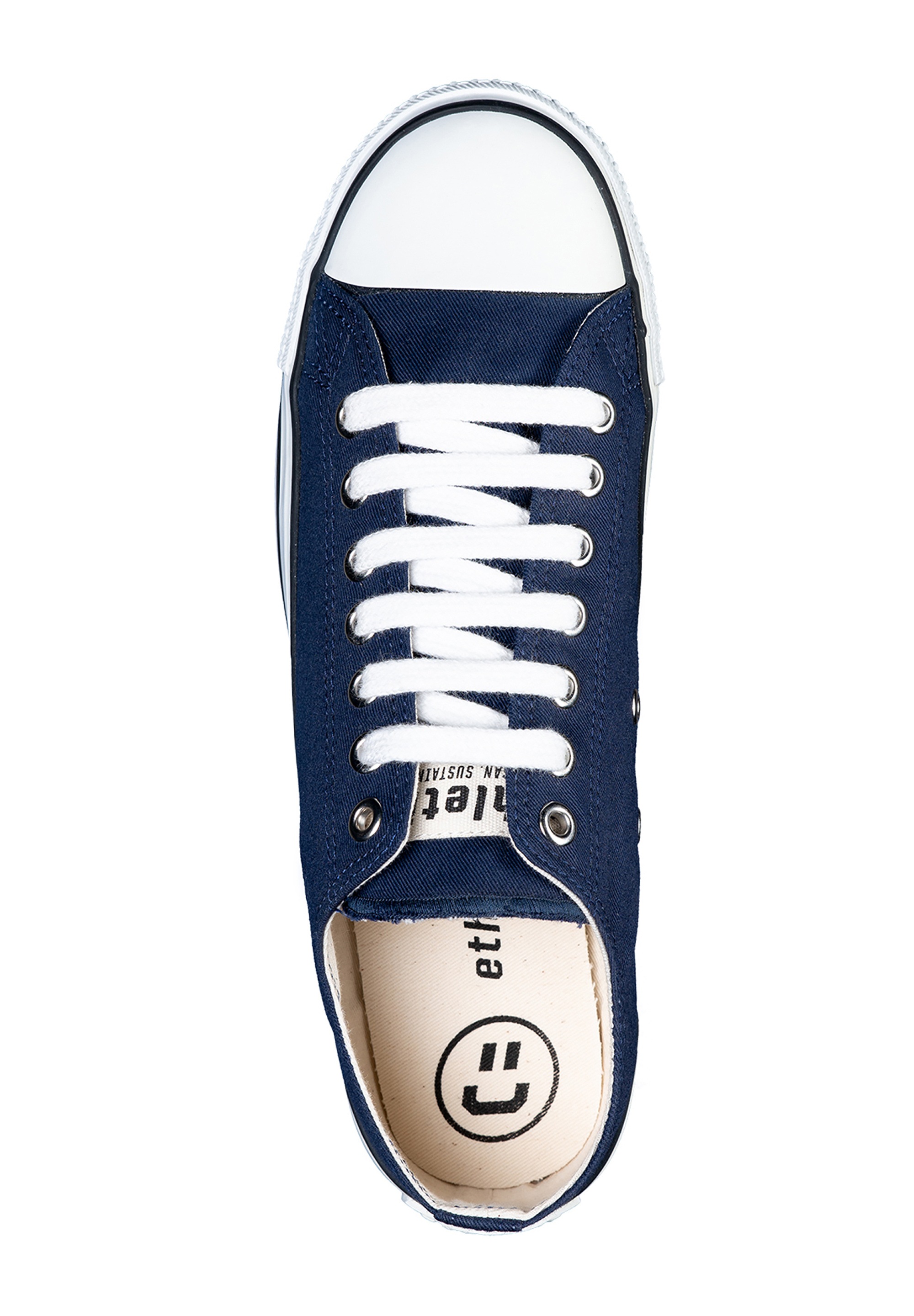 ETHLETIC Sneaker »Fair Trainer White Cap Lo Cut«, Fair / Vegan / Nachhaltig