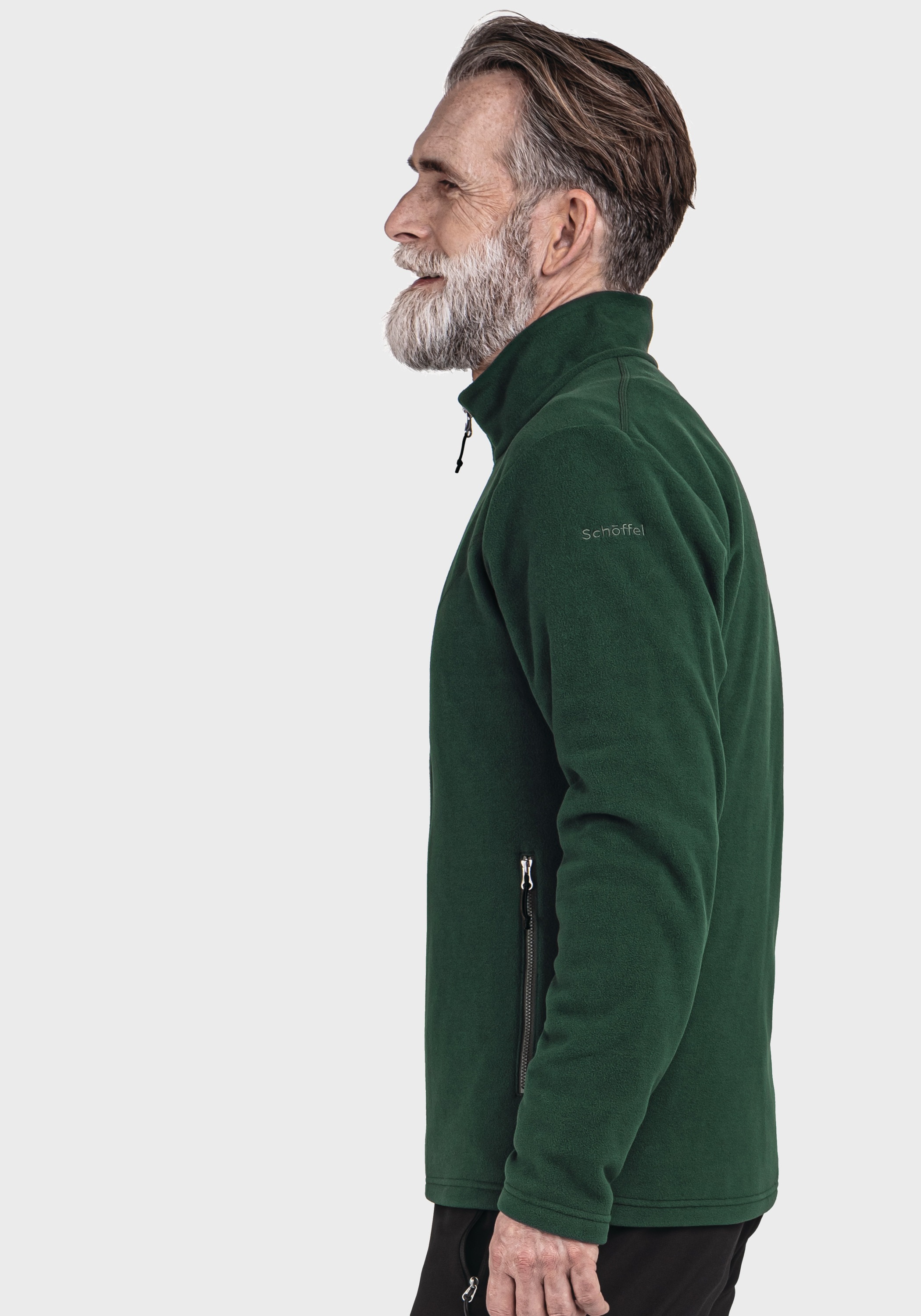 Schöffel Fleecejacke »Hiking Fleece Jk Style Qutang MNS«, ohne Kapuze