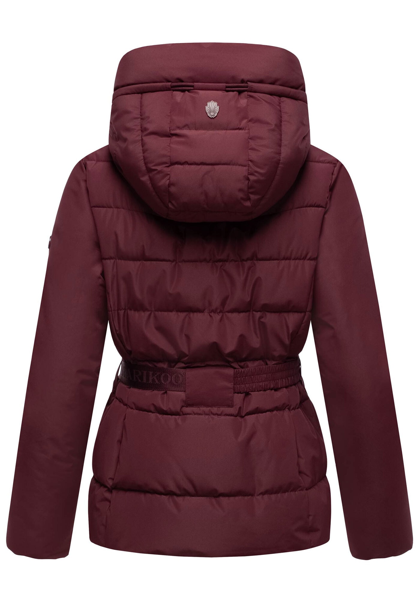 Marikoo Winterjacke »Himee« mit praktischem Taillengürtel und robuster Klickschnalle