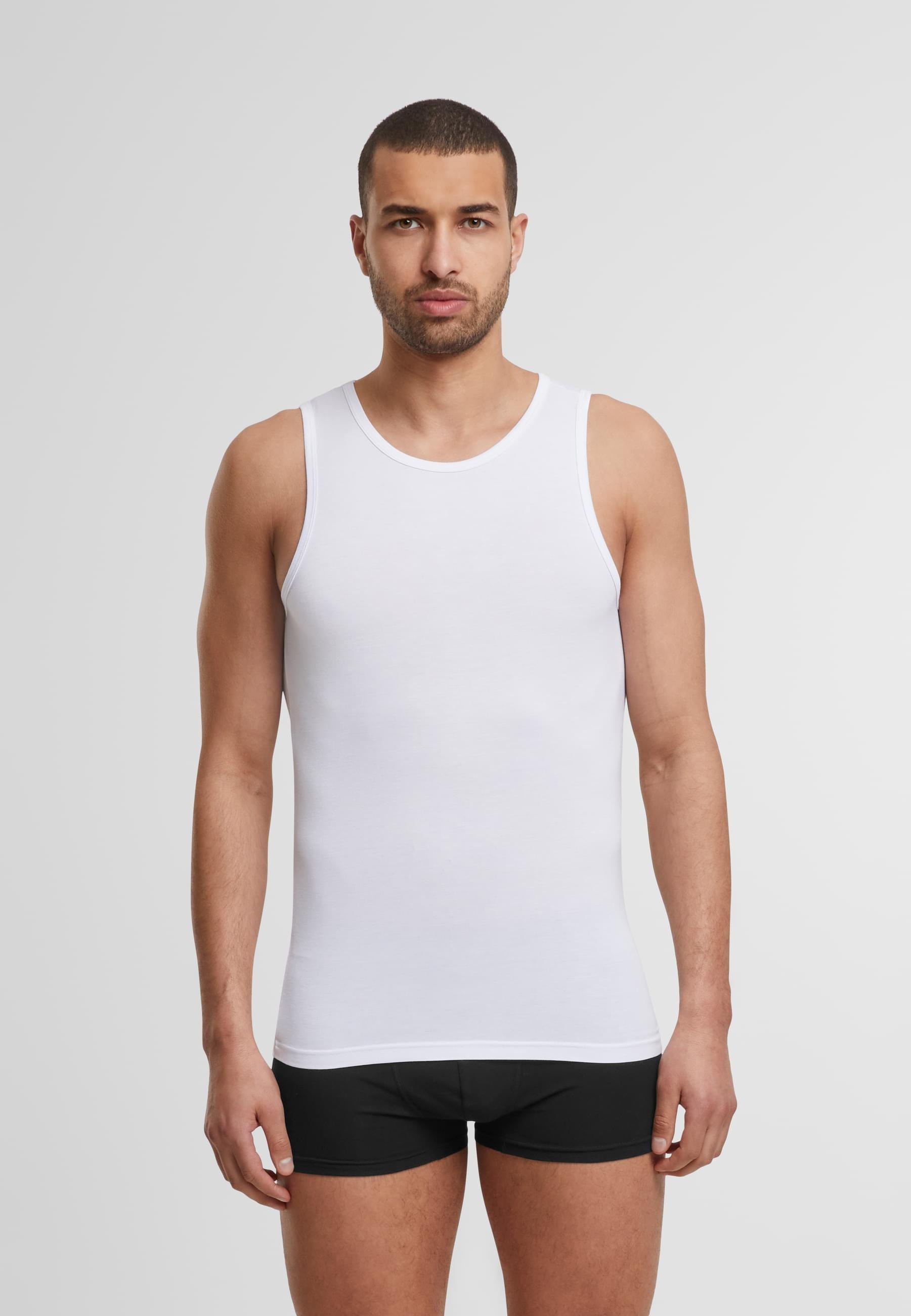URBAN CLASSICS Tanktop »Urban Classics Bamboo Basic Tank Top 2-Pack«, (1 tlg.)