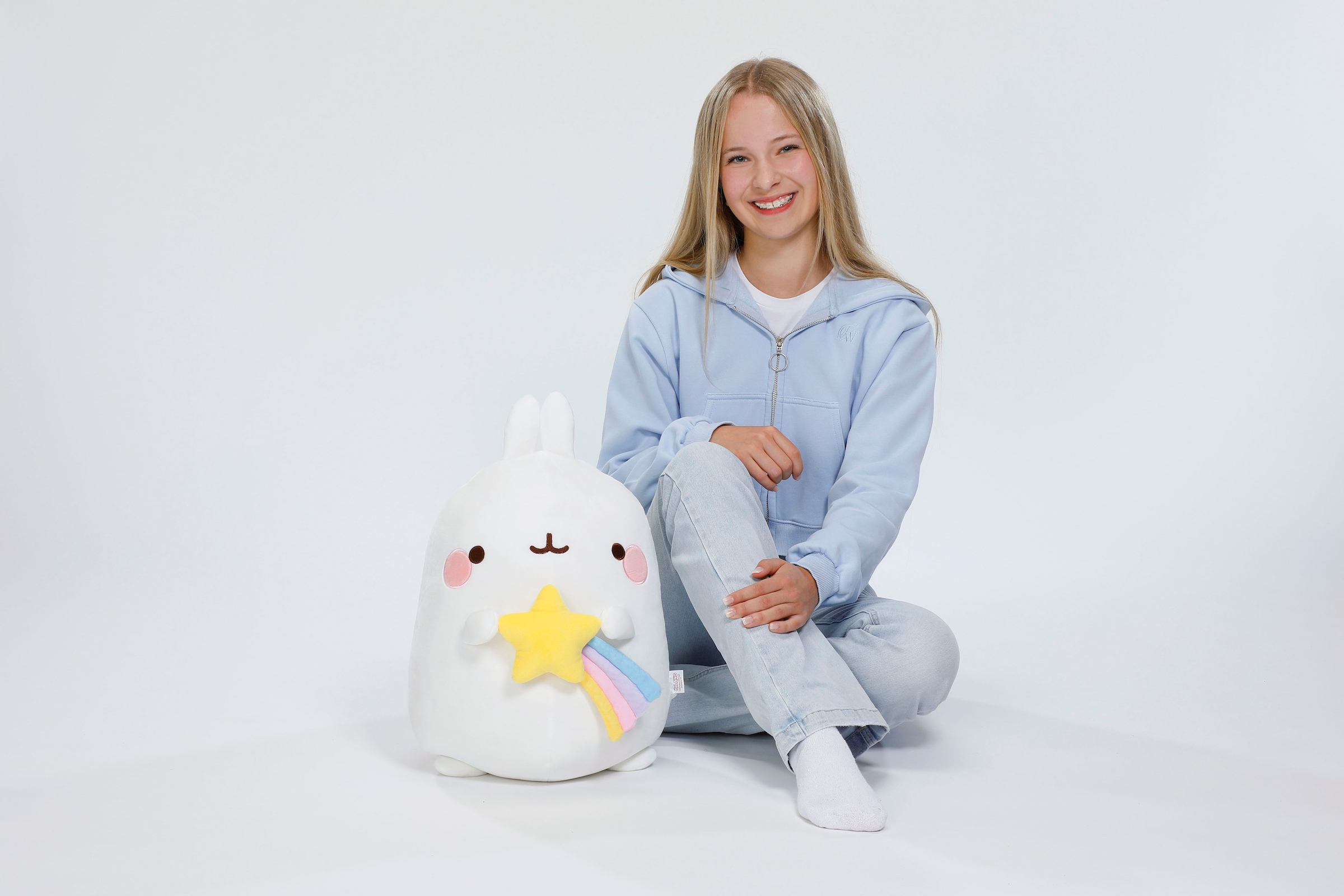 Nici Kuscheltier »Molang mit Sternschnuppe,  48 cm«