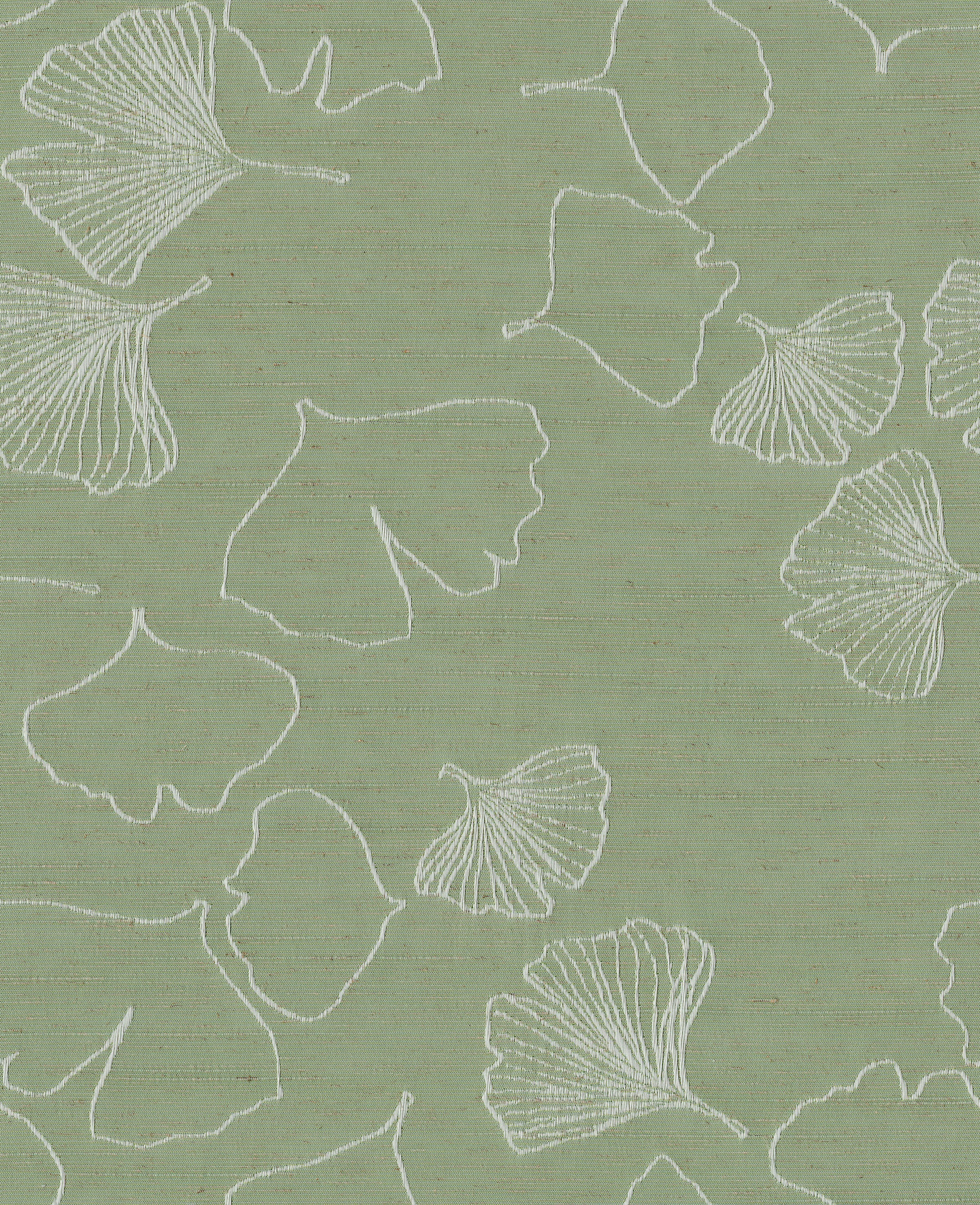 Neutex for you! Vorhang »GRACE«, (1 St.), Polyester-Leinendeko mit  filigranem Ginkgo-Motiv | BAUR