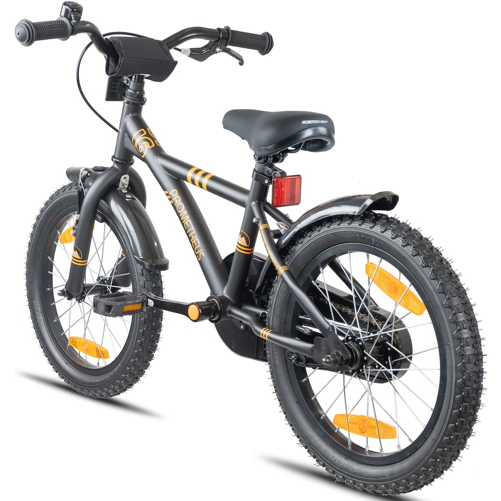 PROMETHEUS BICYCLES Kinderfahrrad »BLACK Hawk«, 1 Gang, ohne Schaltung