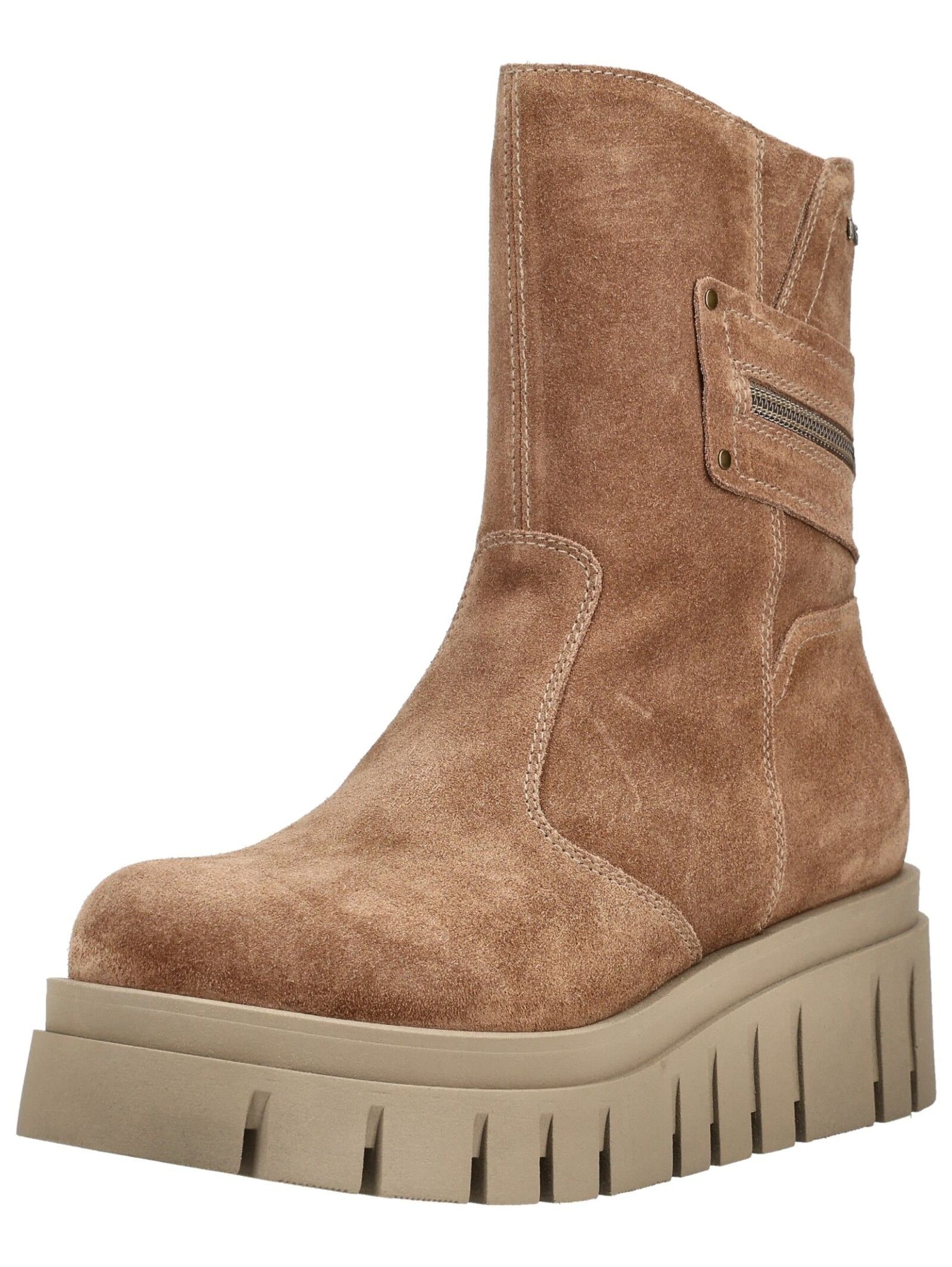 Nero Giardini Stiefelette "Nero Giardini Stiefelette Veloursleder/Textil"