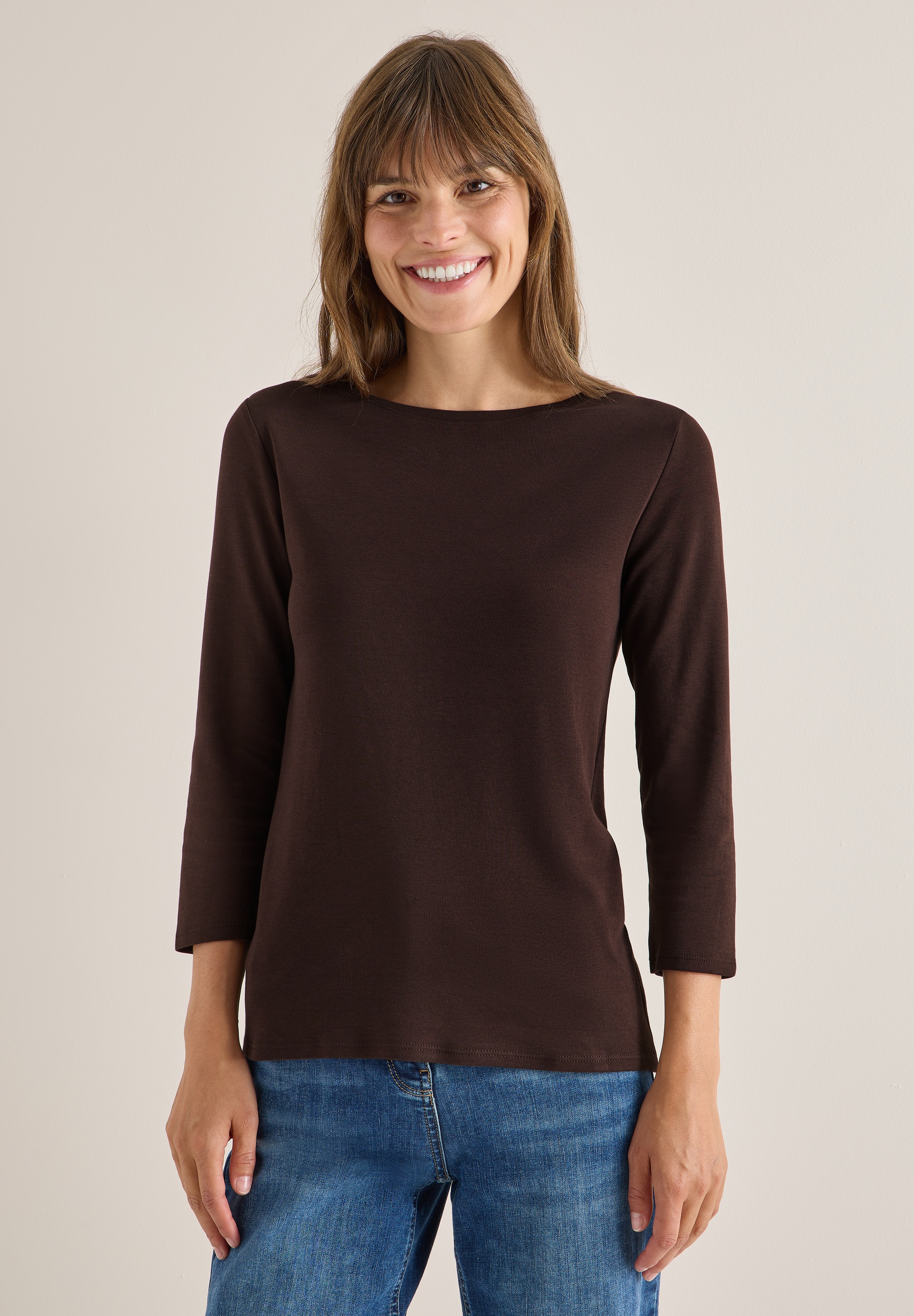 Cecil 3/4-Arm-Shirt, mit 3/4 Ärmeln günstig online kaufen