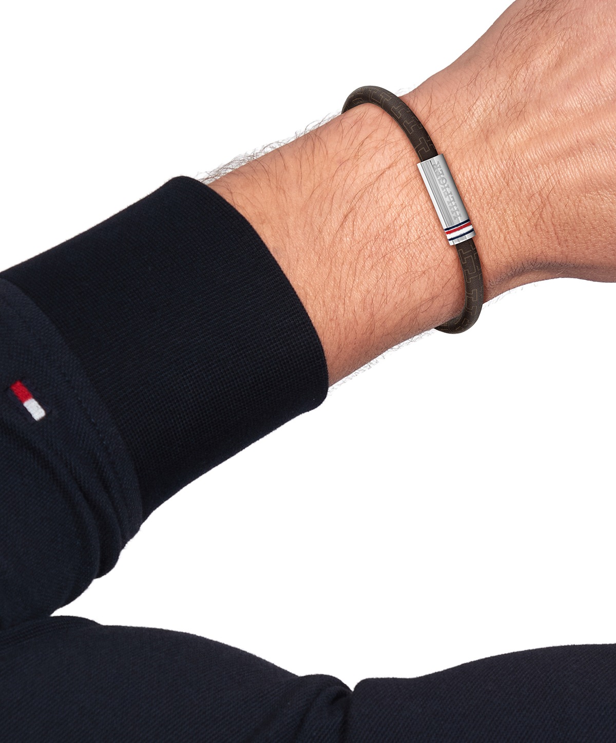 Tommy Hilfiger Armband »PRINTED CORD« Emaille