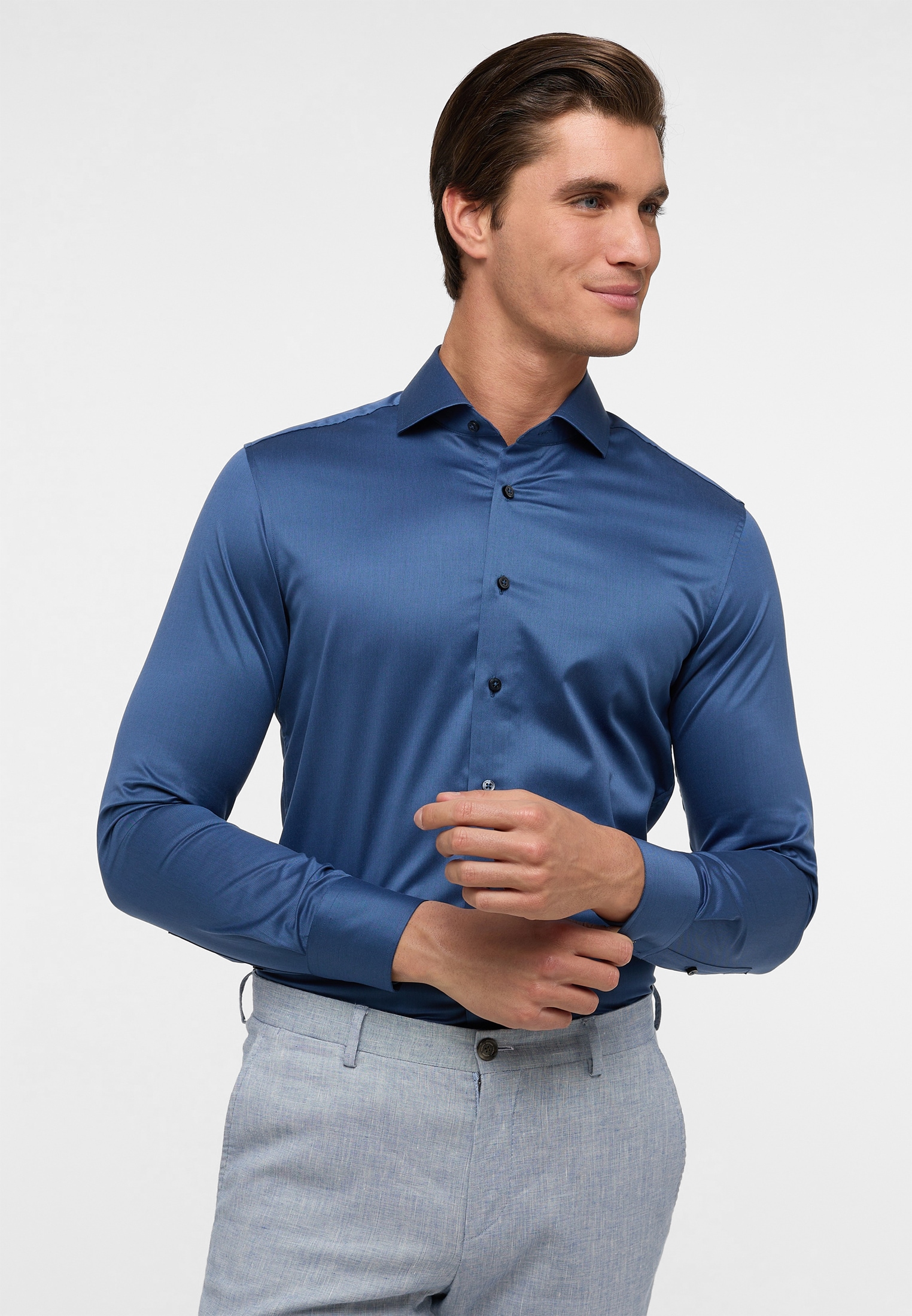 Eterna Langarmhemd "SLIM FIT" günstig online kaufen