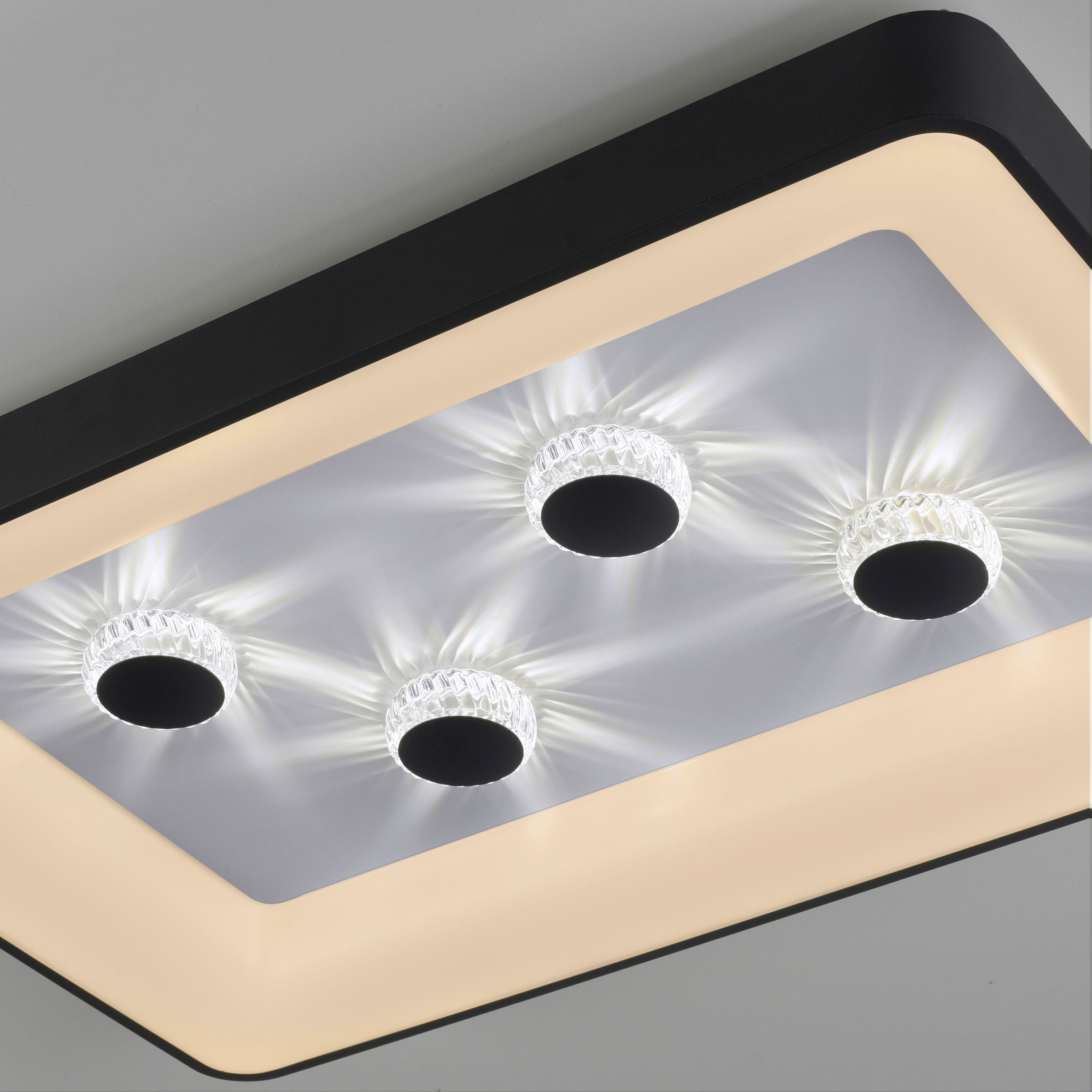 JUST LIGHT Deckenleuchte »VERTIGO«, 1 flammig, Leuchtmittel LED-Board | LED fest integriert