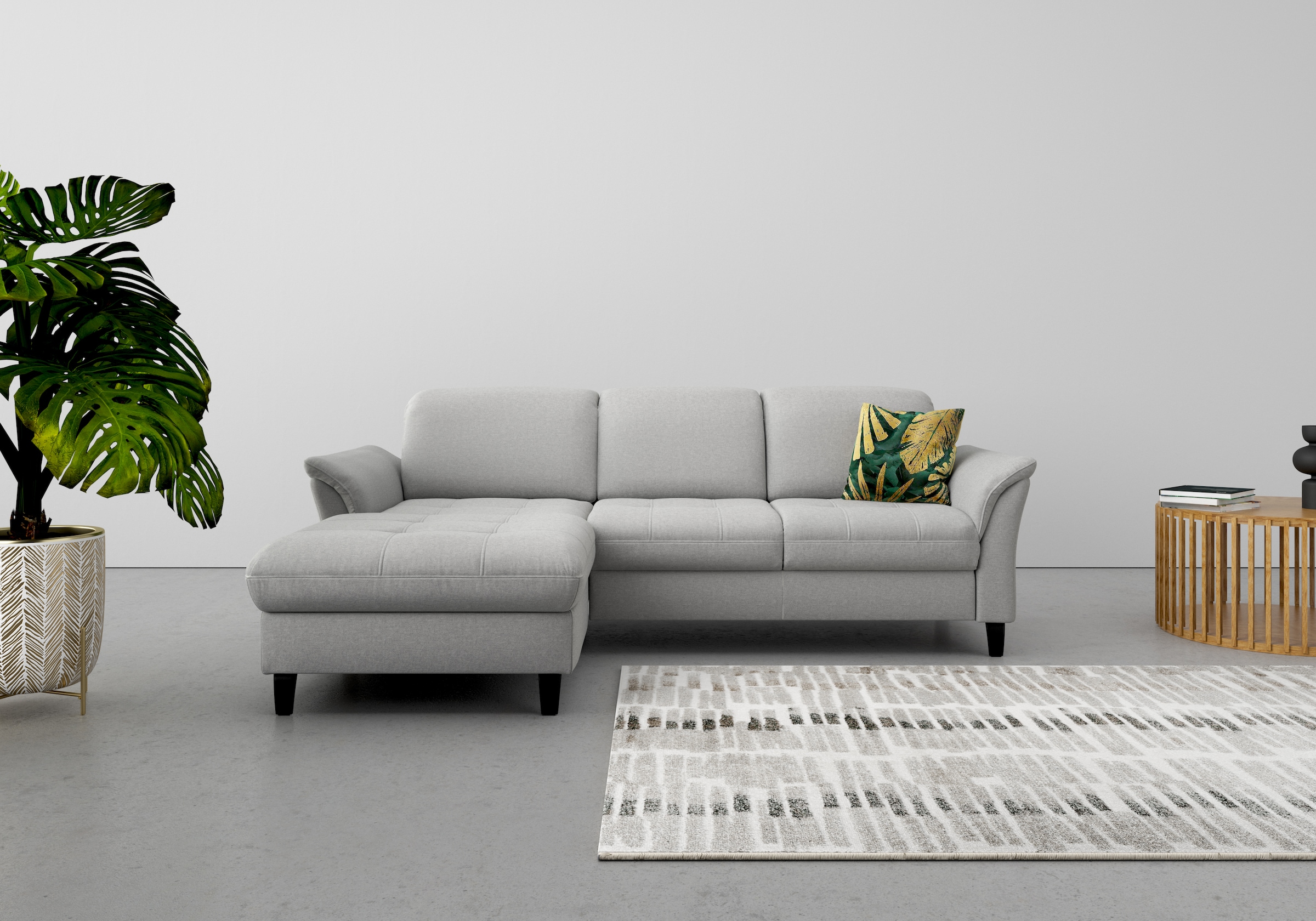 sit&more Ecksofa "Maggiore L-Form", wahlweise mit Kopfteilverstellung, Bett günstig online kaufen