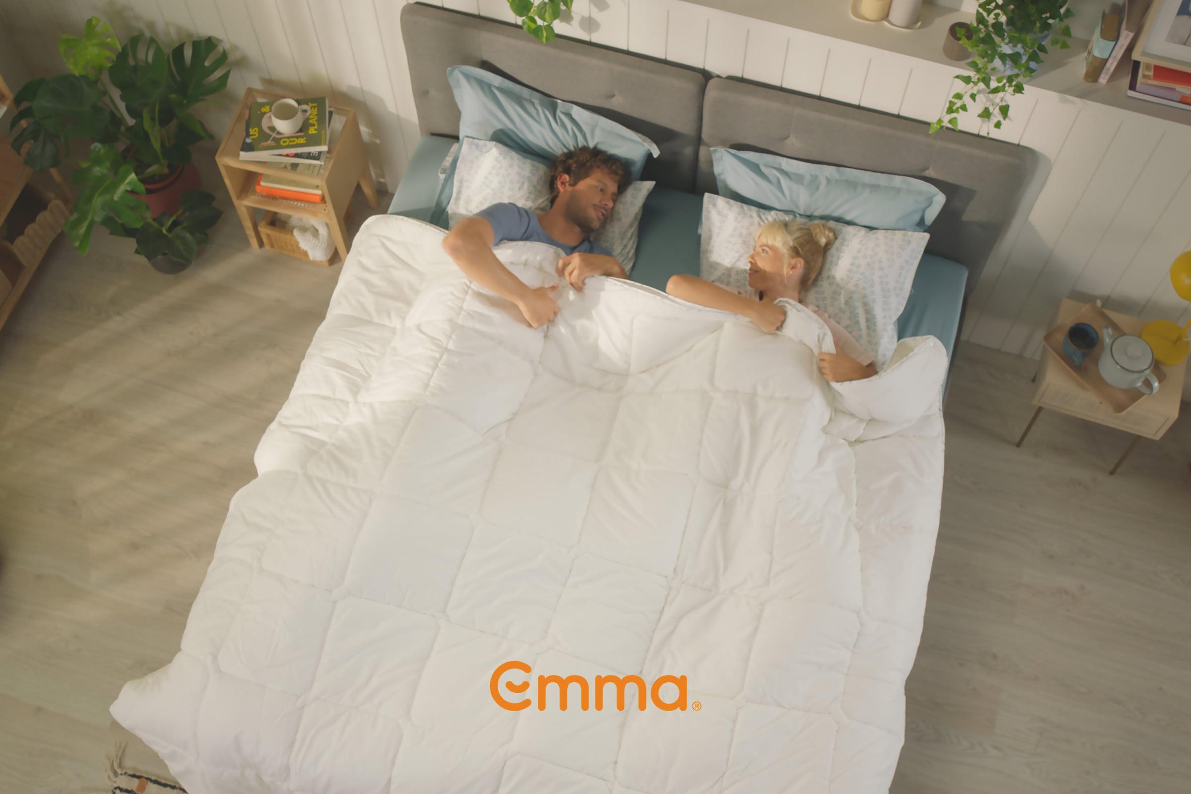Emma Kunstfaserbettdecke »Emma Duo Modulare Decke« 4-Jahreszeiten Füllung Polyester 2 Stk. tlg. Passt sich jeder Jahreszeit optimal an