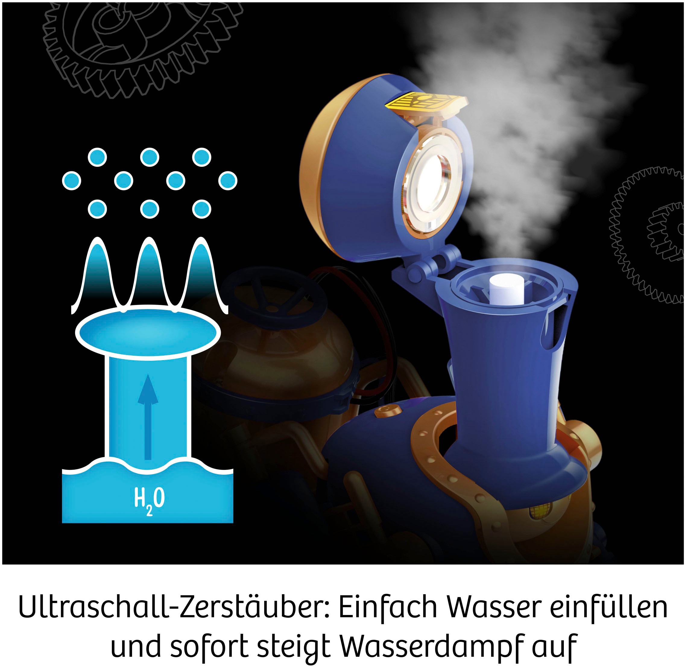 Kosmos Experimentierkasten »Rufus - Dein Dampf-Roboter«