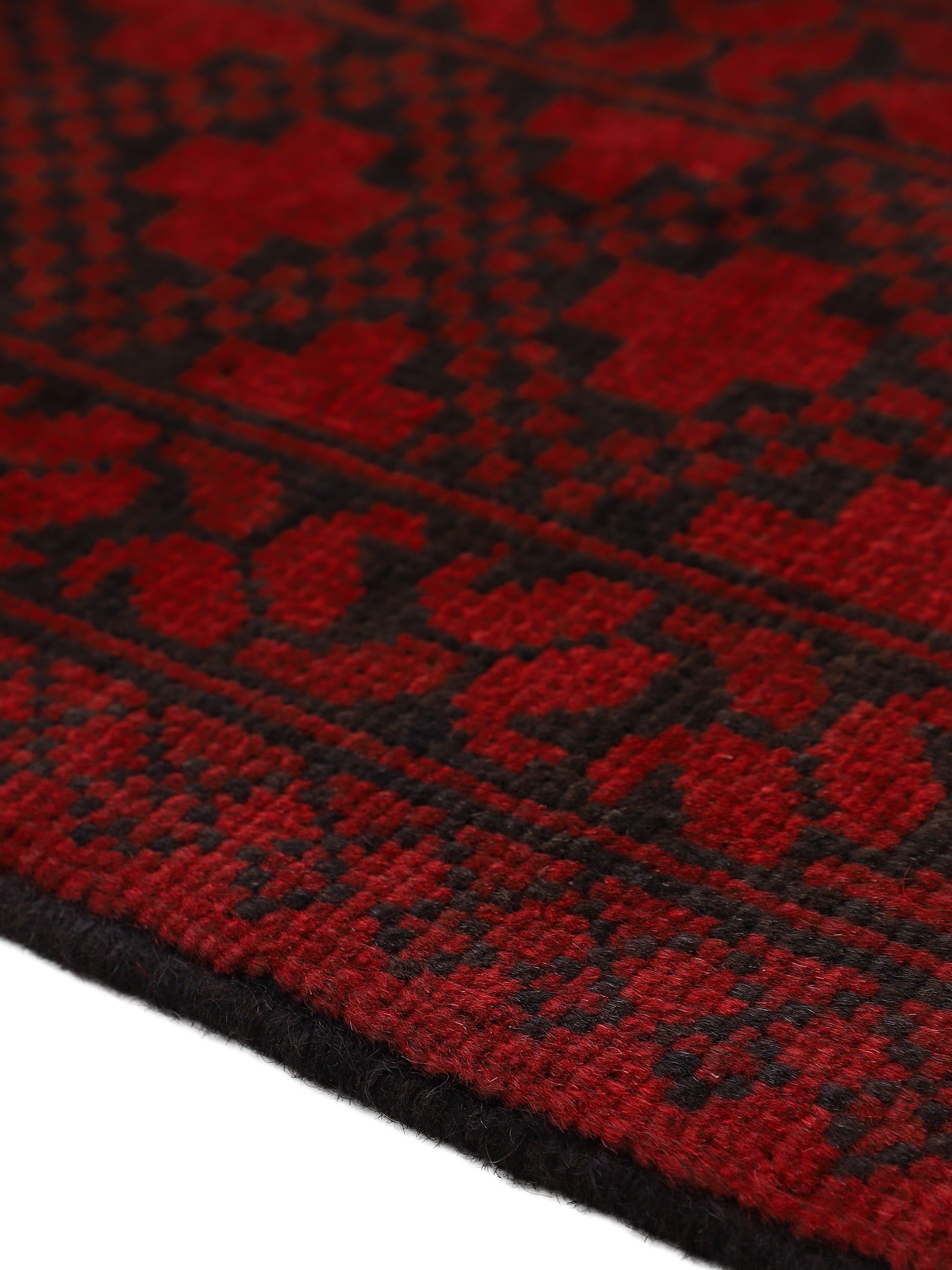 Woven Arts Orientteppich »Afghan Akhche«, rechteckig, handgeknüpft, reine  Wolle für ein warmes Raumklima auf Rechnung | BAUR