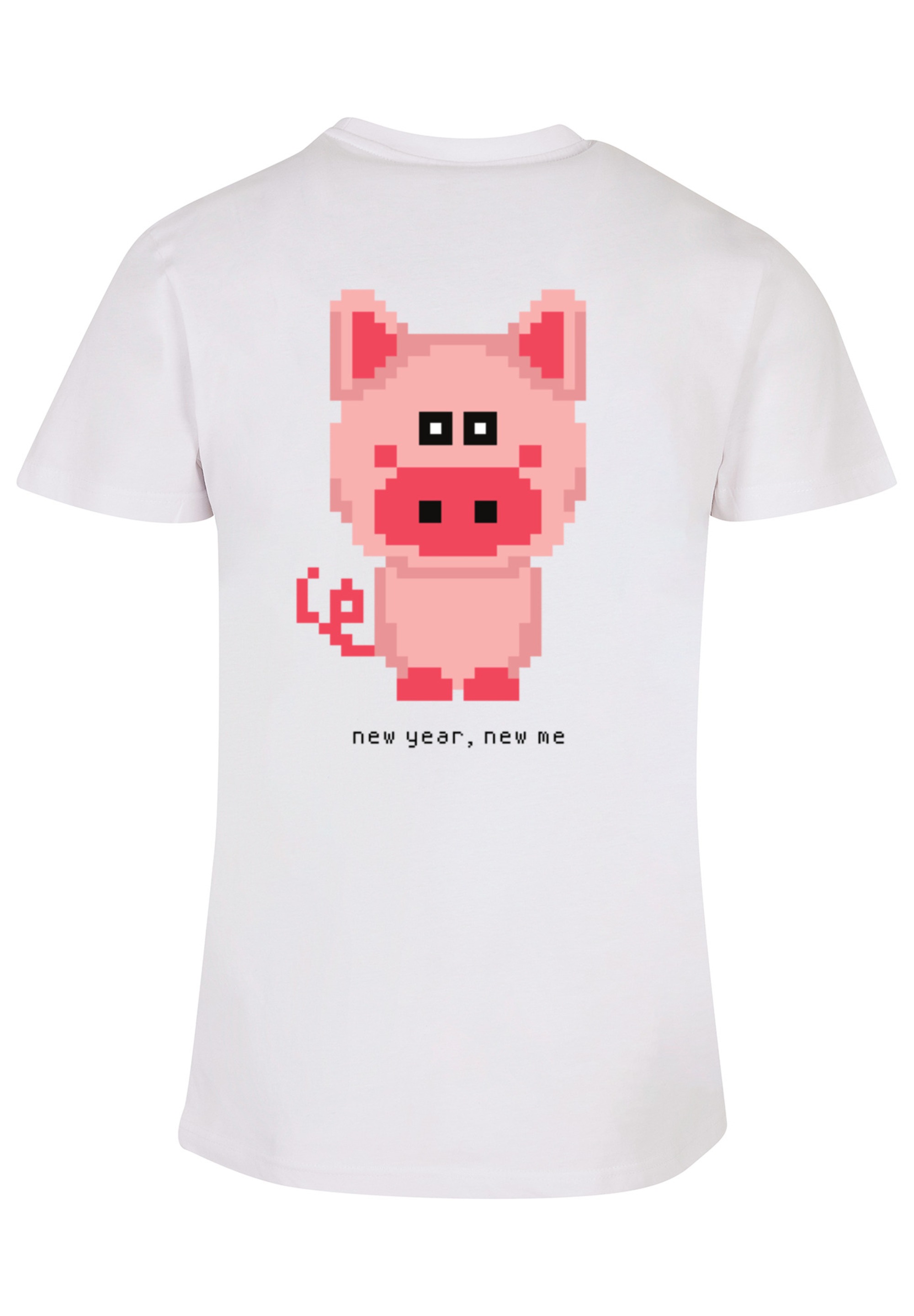 F4NT4STIC T-Shirt »Happy People Only Good Vibes« Print