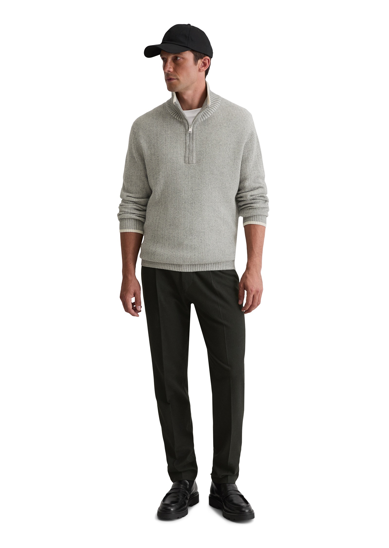 Marc O'Polo Troyer »aus softem Baumwolle-Schurwolle-Mix«