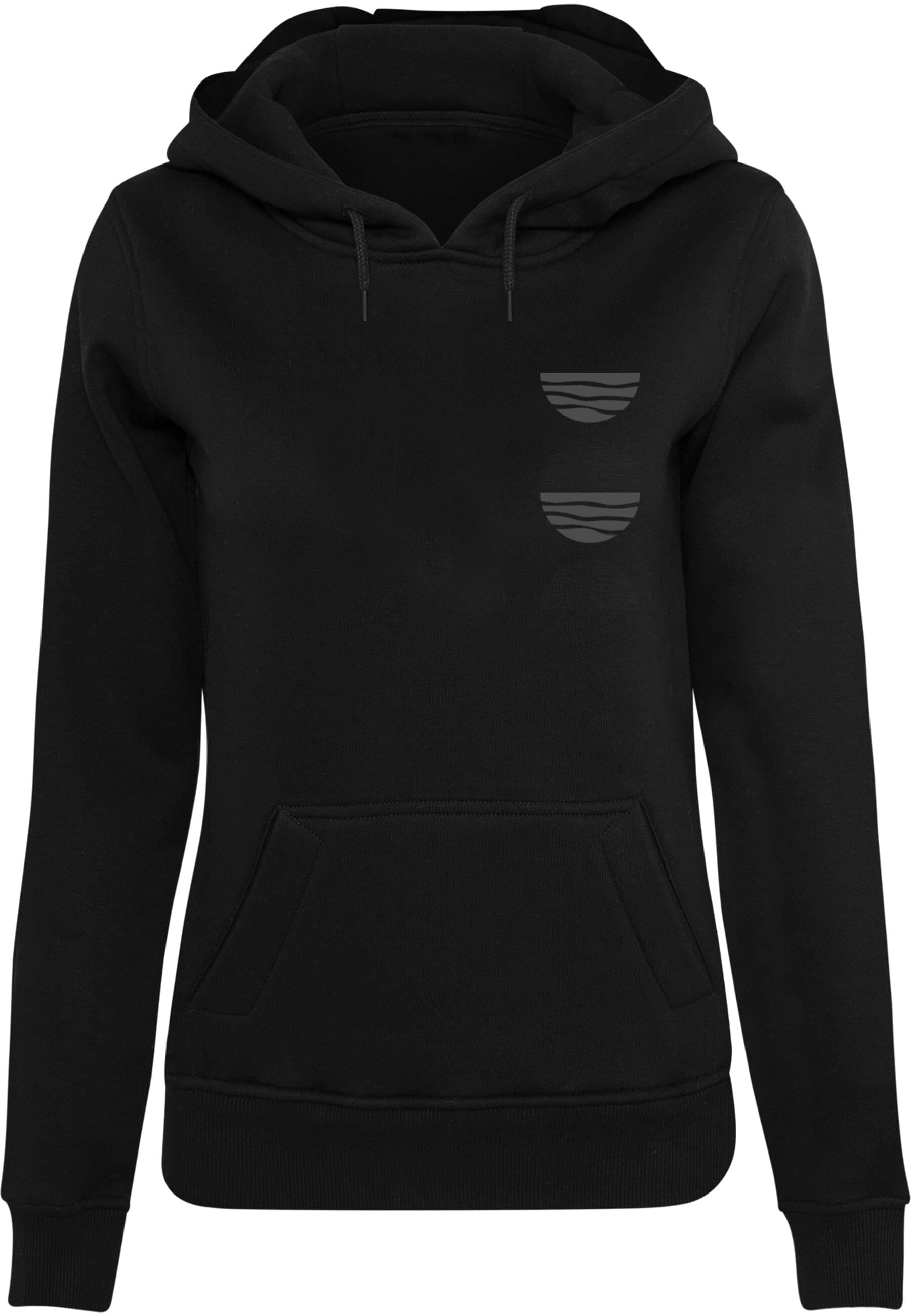 Merchcode Kapuzenpullover "Merchcode Ladies Abstract Waves Hoody" 1 Stk. tl günstig online kaufen