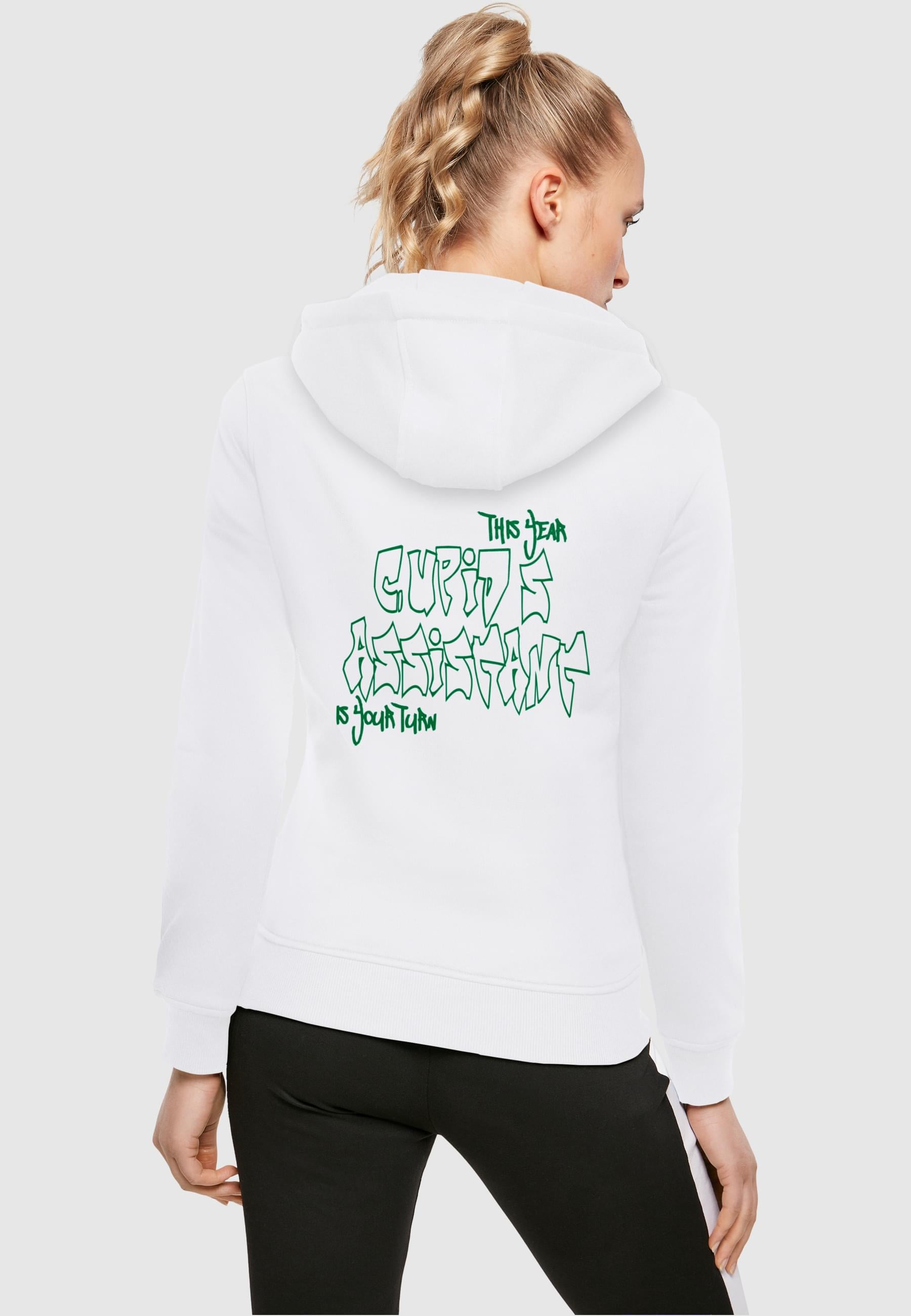 Merchcode Kapuzenpullover »Merchcode Damen Ladies Cupid´s Assistant Heavy Hoody«, (1 tlg.)