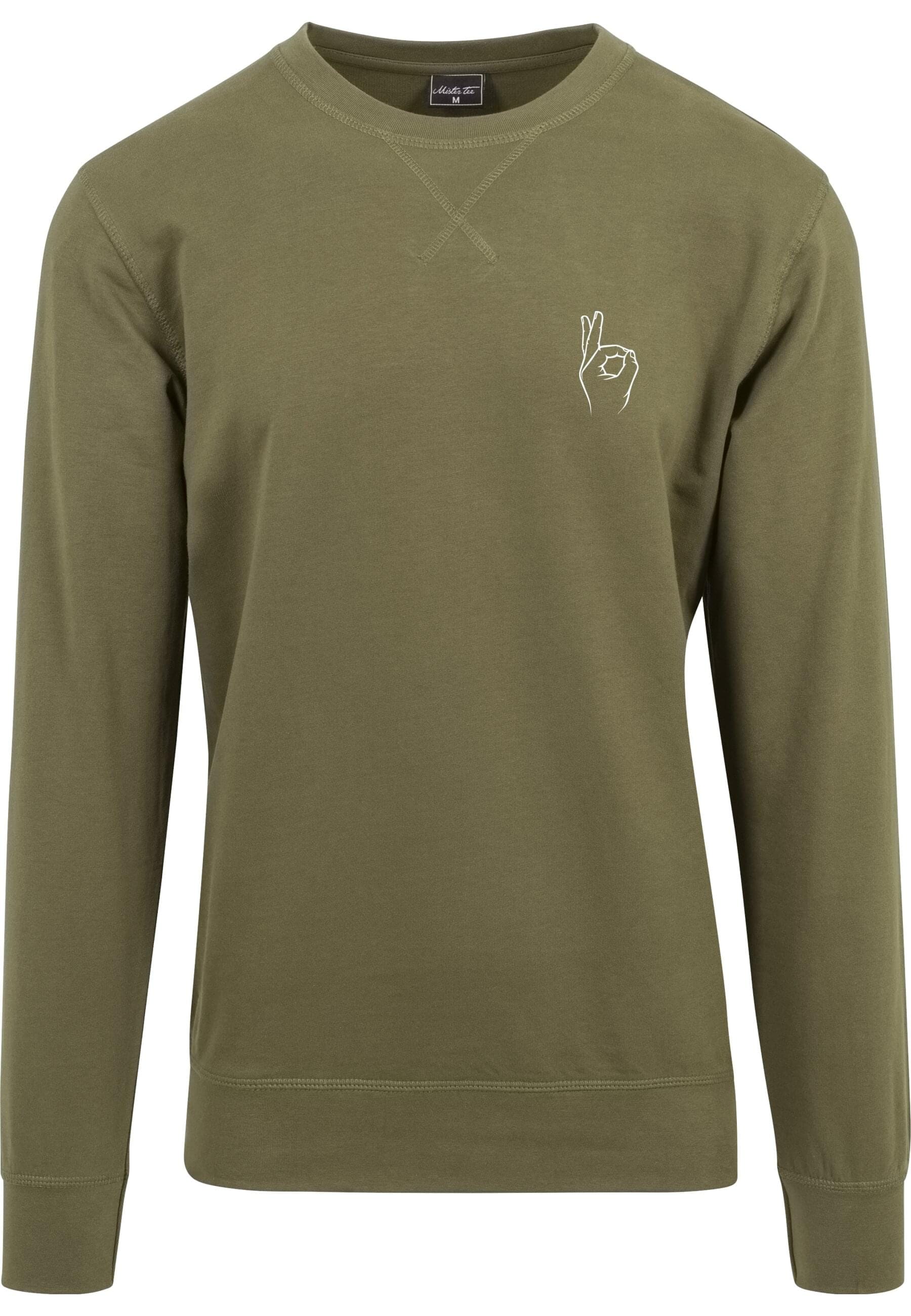 MisterTee Rundhalspullover "MisterTee Easy Sign Crewneck", (1 tlg.) günstig online kaufen