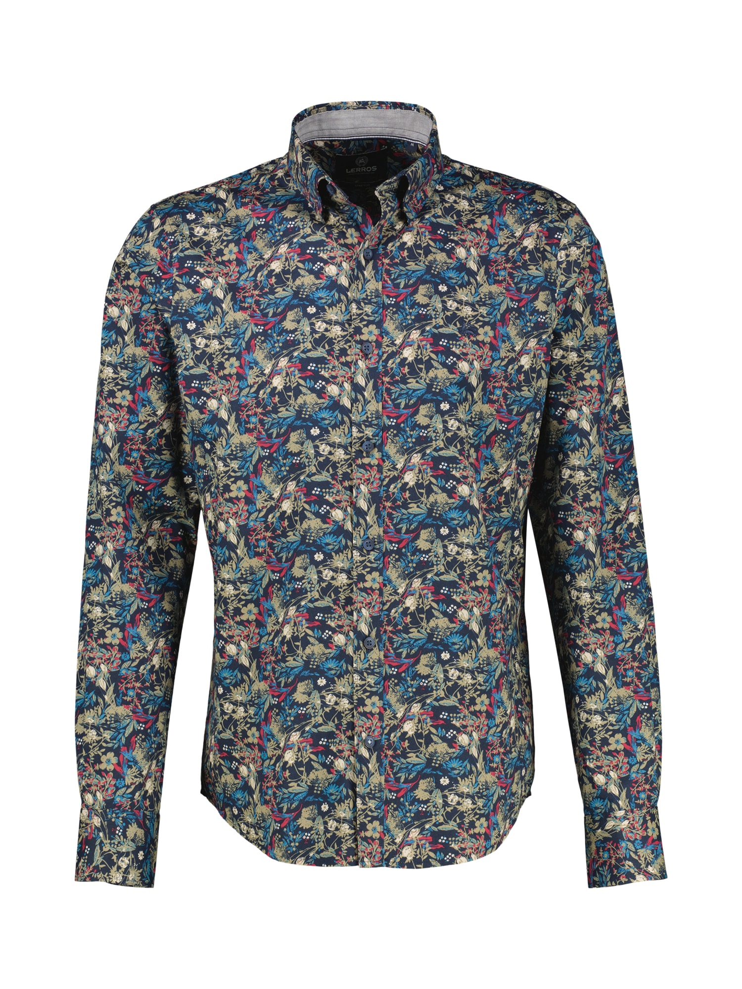 LERROS Langarmhemd "Poplinhemd für Herren" günstig online kaufen