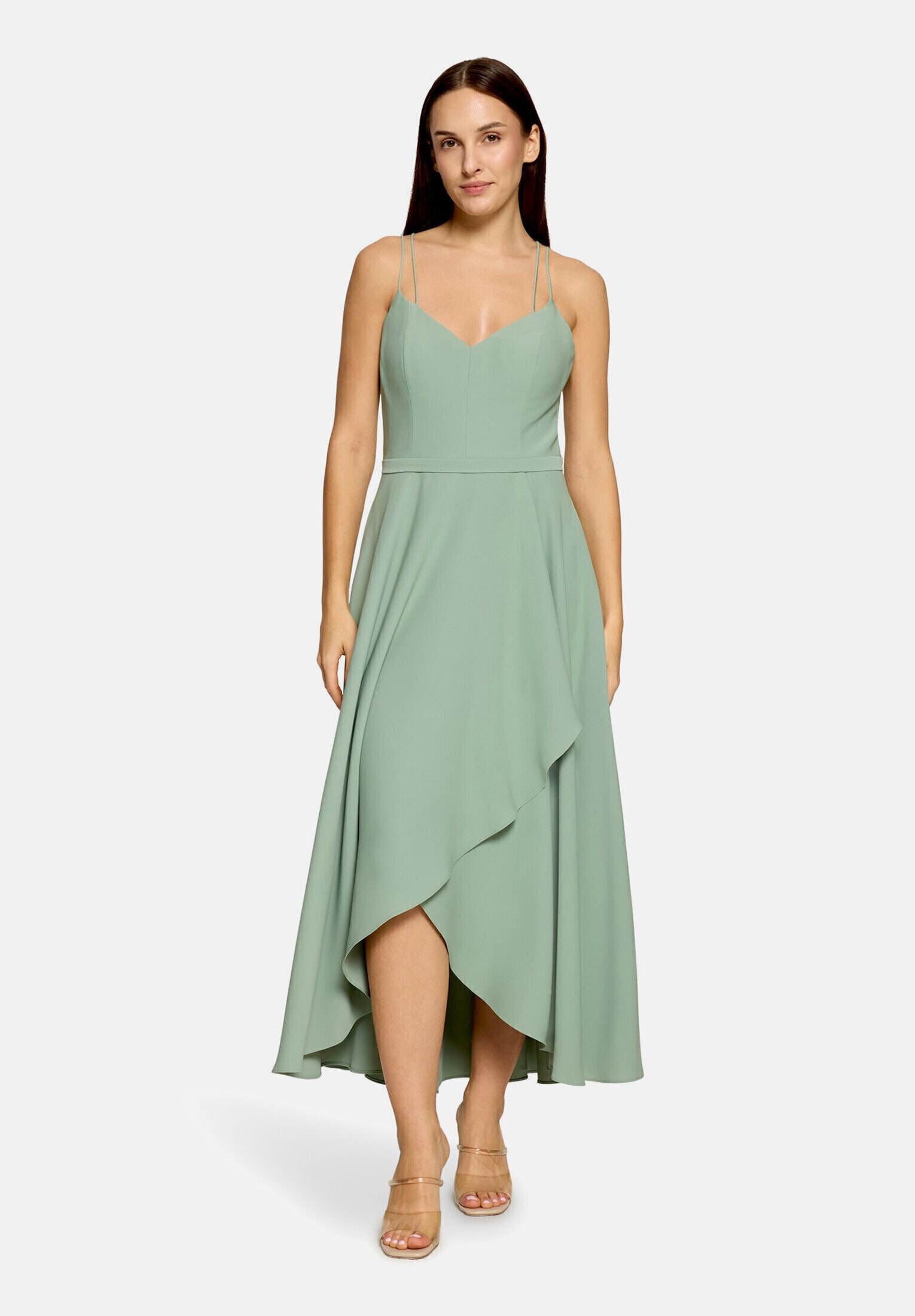 Vera Mont Abendkleid "Damen mit Volant" Nahttasche Design