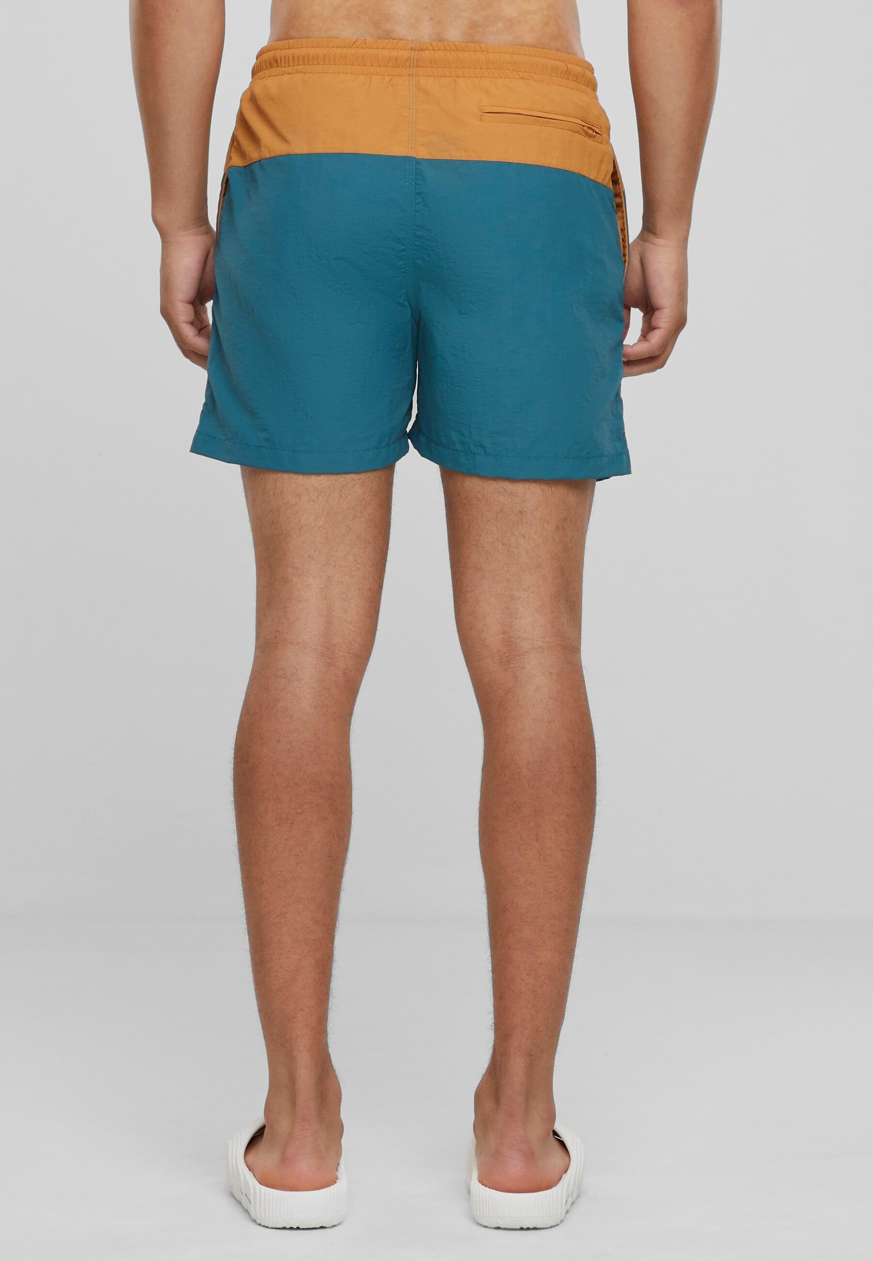 URBAN CLASSICS Badeshorts »Urban Classics Herren Block Swim Shorts«
