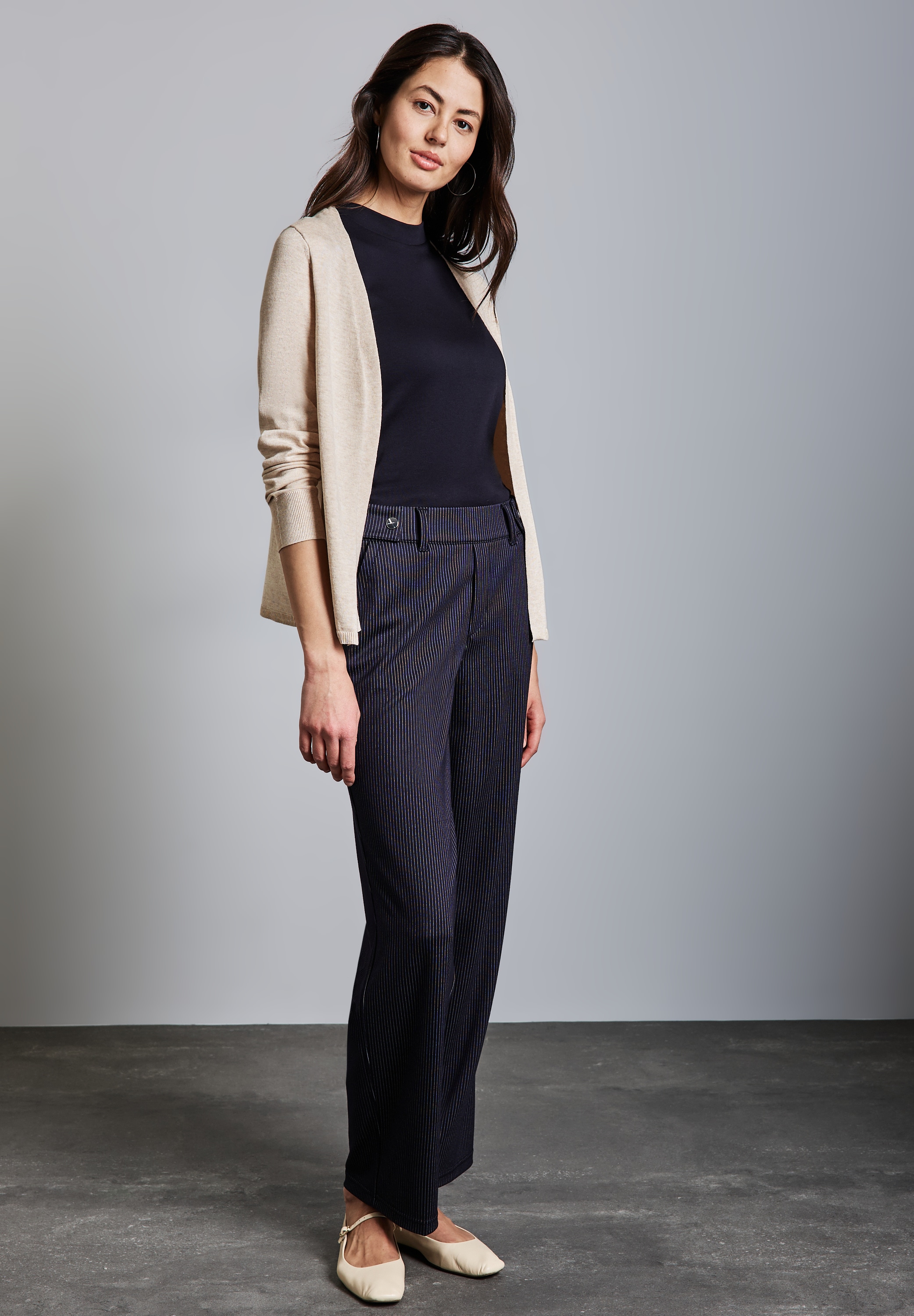 STREET ONE Cardigan, im Lagen-Look