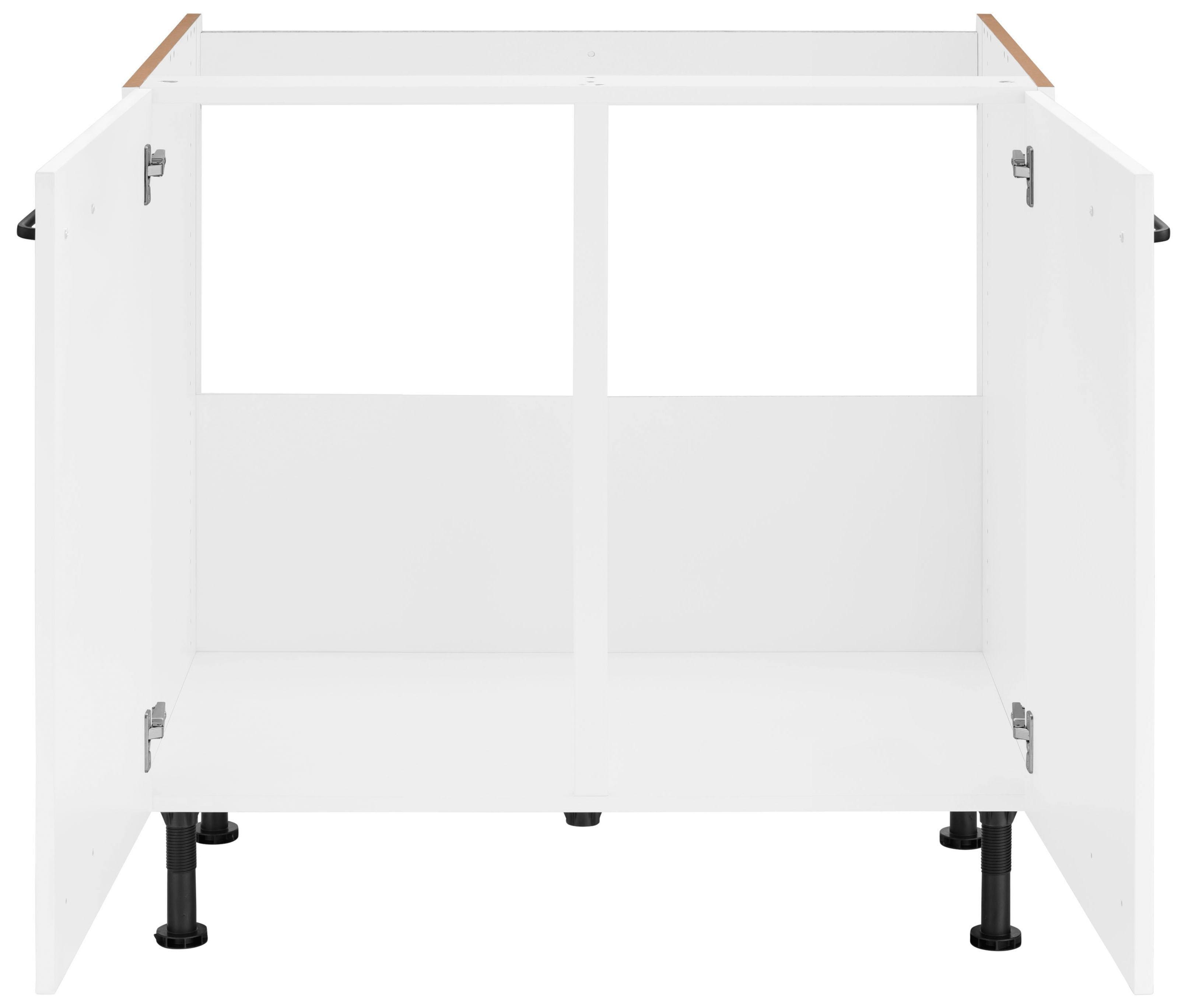 Thumbnail - OPTIFIT Spülenschrank "Elga", mit Soft-Close-Funktion, höhenverstellbaren Füßen, Breite 90 cm