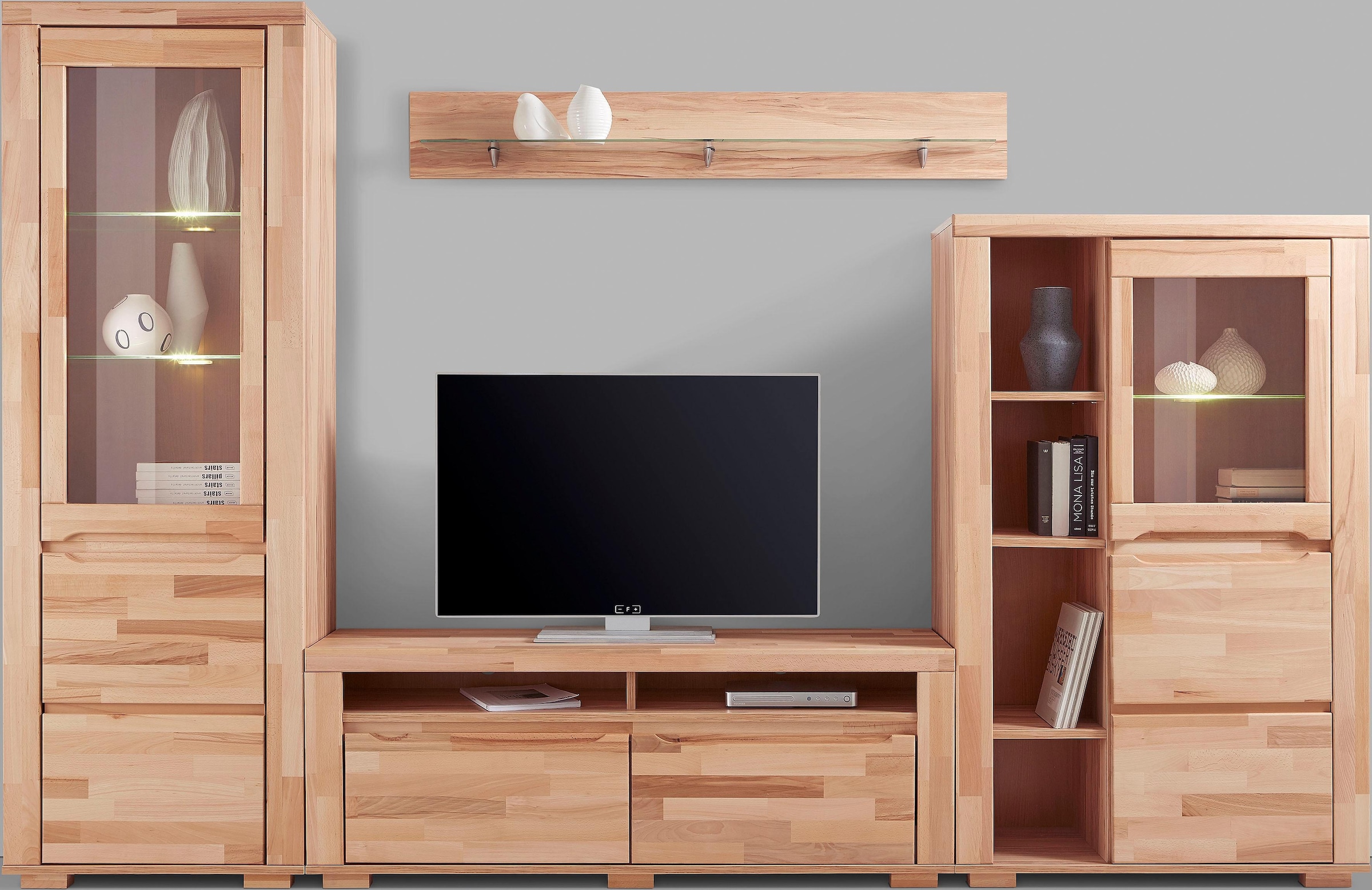 Home affaire Wohnwand "Denis" Set, 4 Stk. tlg. günstig online kaufen