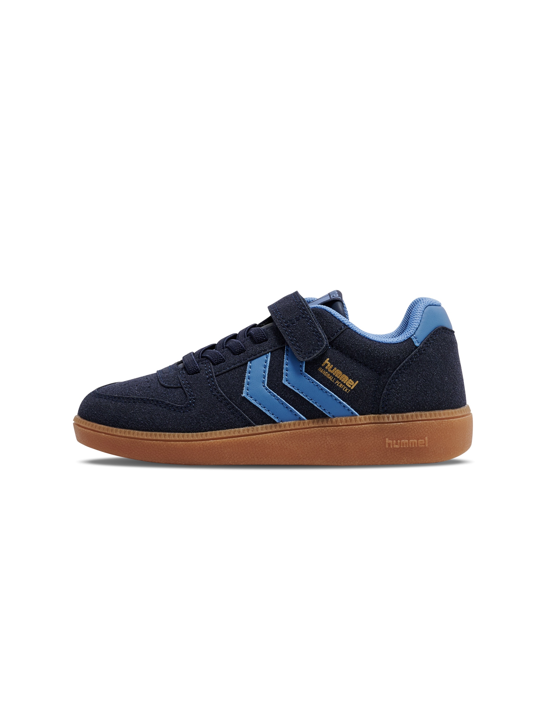hummel Sneaker "HANDBALL PERFEKT CL JR" elastische Schnürsenkel, leichtes Material, EVA-Dämpfung