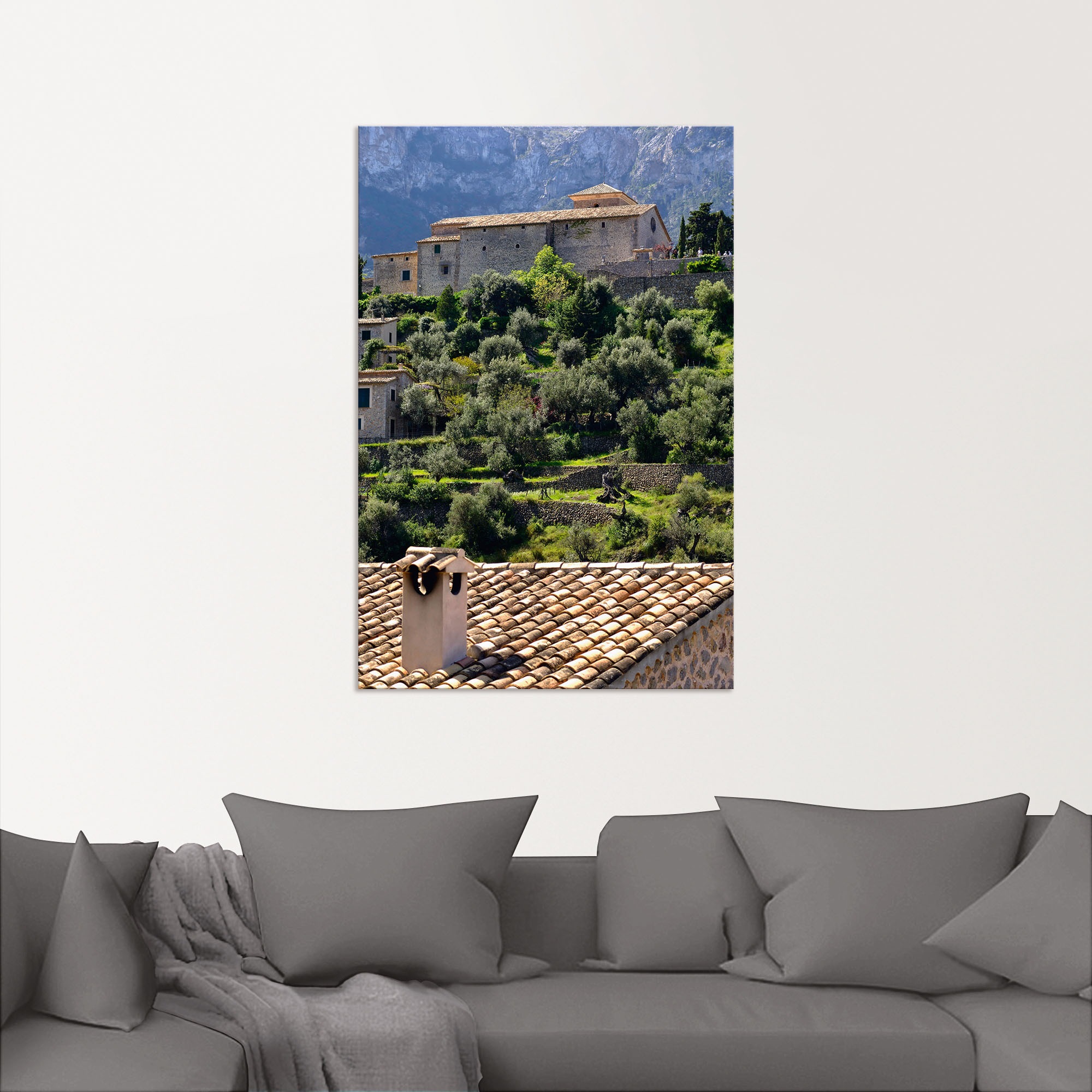 bestellen Mallorca«, Wandaufkleber Artland Gartenbilder, Alubild, (1 als in Wandbild Größen »Ambiente versch. BAUR St.), bei Leinwandbild, Poster Valldemossa, | oder