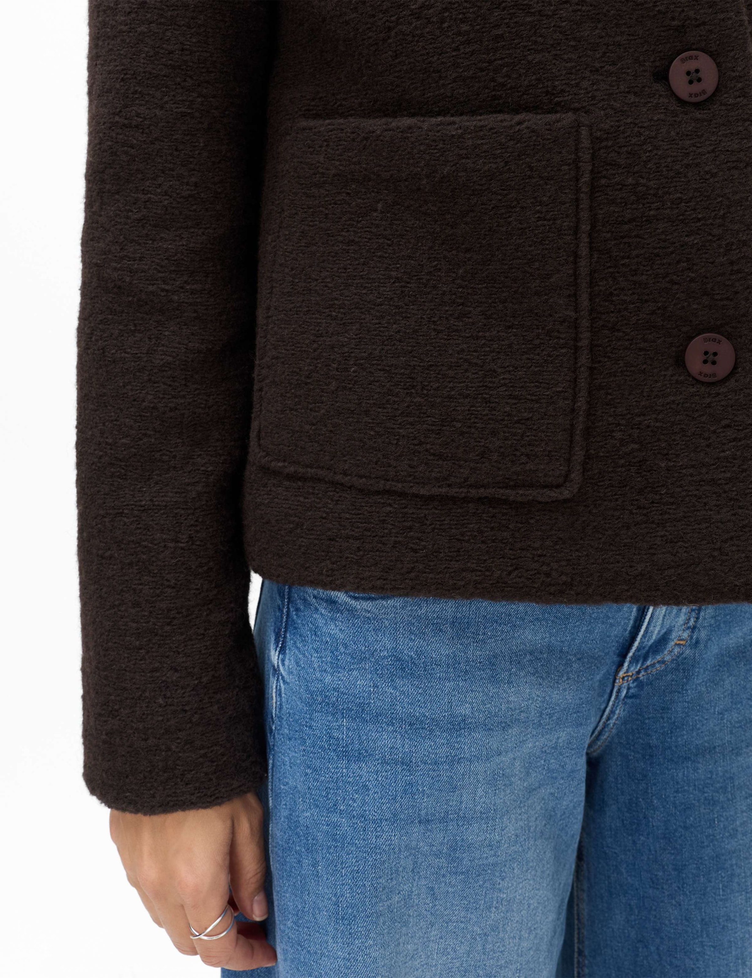 Brax Steppjacke »Style POLLY« Damenjacke aus hochwertigem Wollmix
