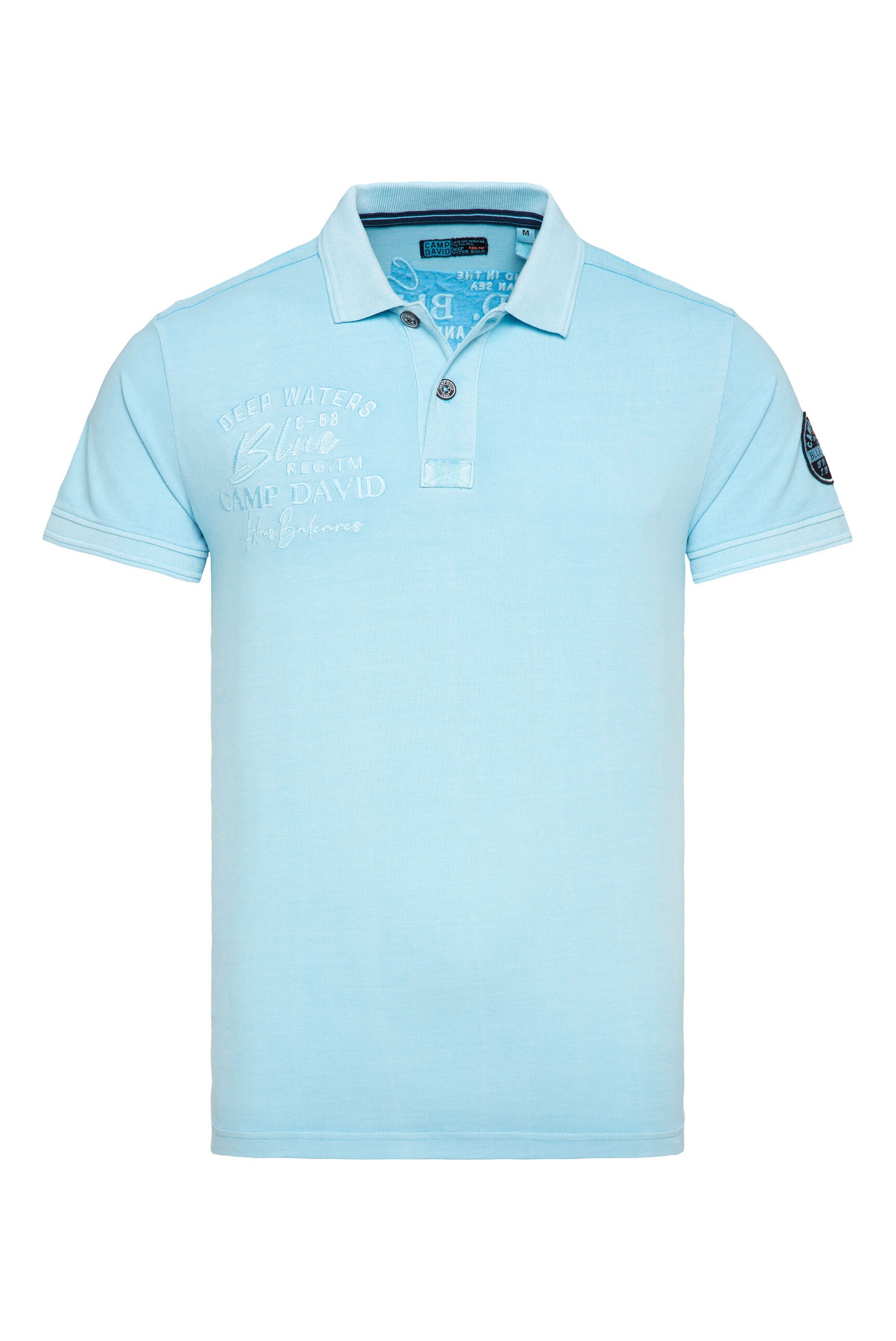 CAMP DAVID Poloshirt, aus Baumwolle