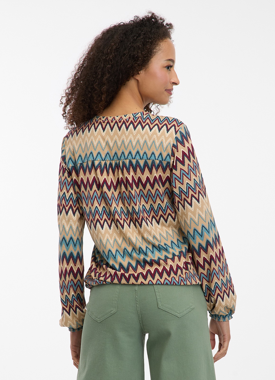 Ragwear Langarmshirt "SANTICA PRINT" günstig online kaufen