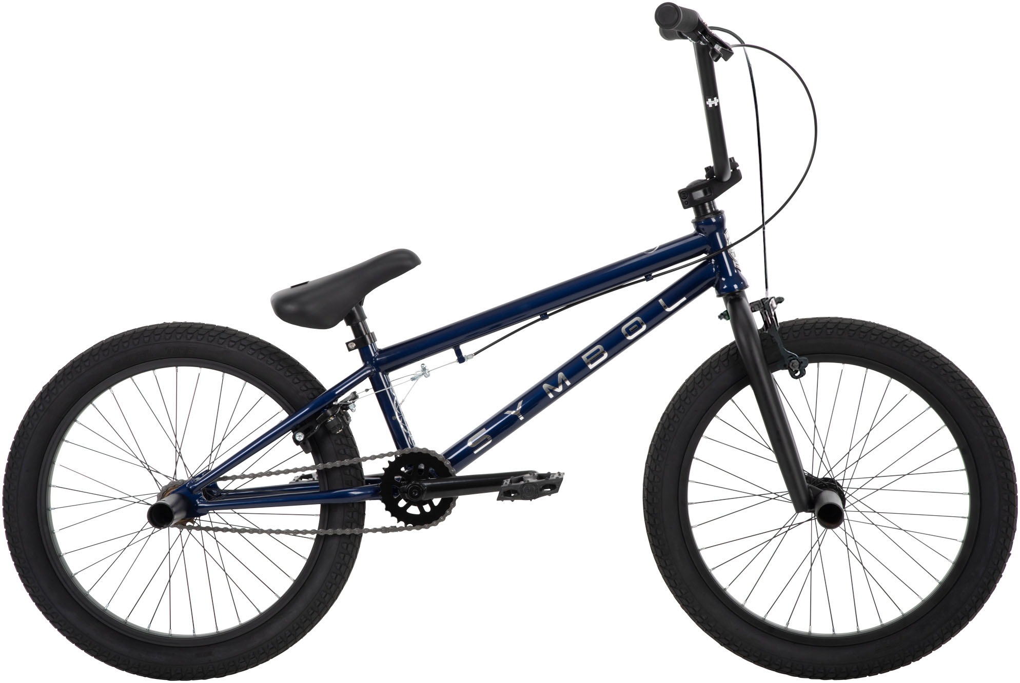 HUFFY BMX-Rad "Symbol Freestyle BMX-Fahrrad, 20 Zoll", 20 Zoll (50,80cm) hinten: 20 Zoll (50,80cm)blau, Fahrräder