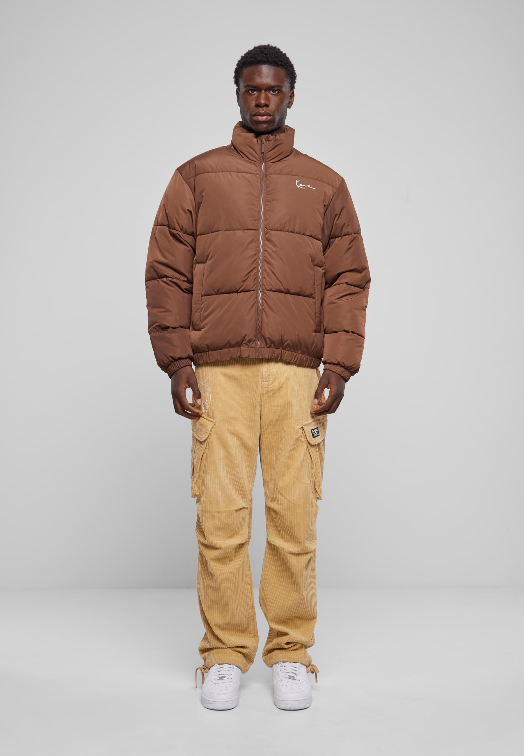 Karl Kani Winterjacke »Karl Kani Unisex KM233-052-2 KK Chest Signature Puffer Jacket«, (1 St.), ohne Kapuze