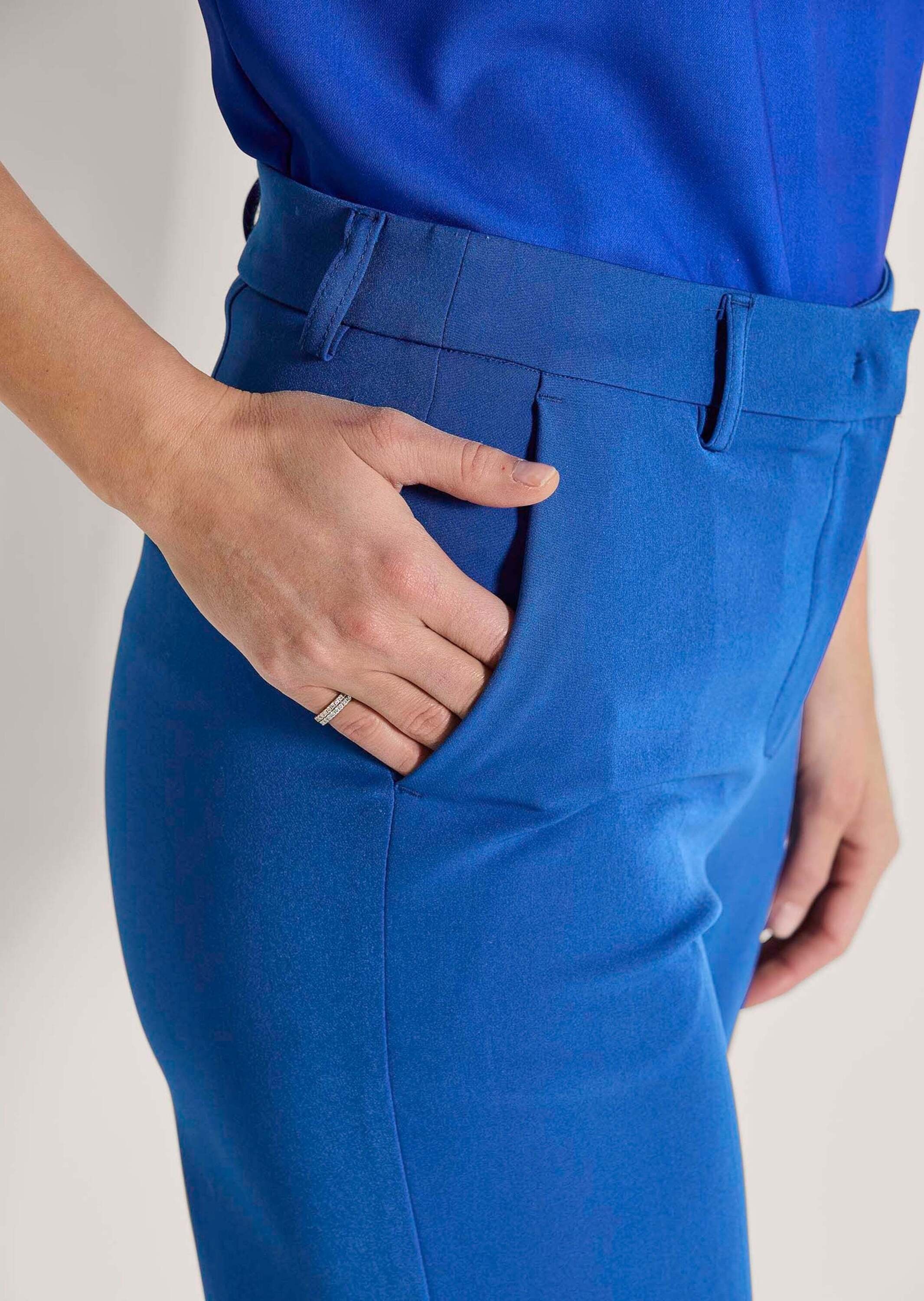 MADELEINE Bügelfaltenhose »Hose Ausgestellte Bügelfalten-Hose«