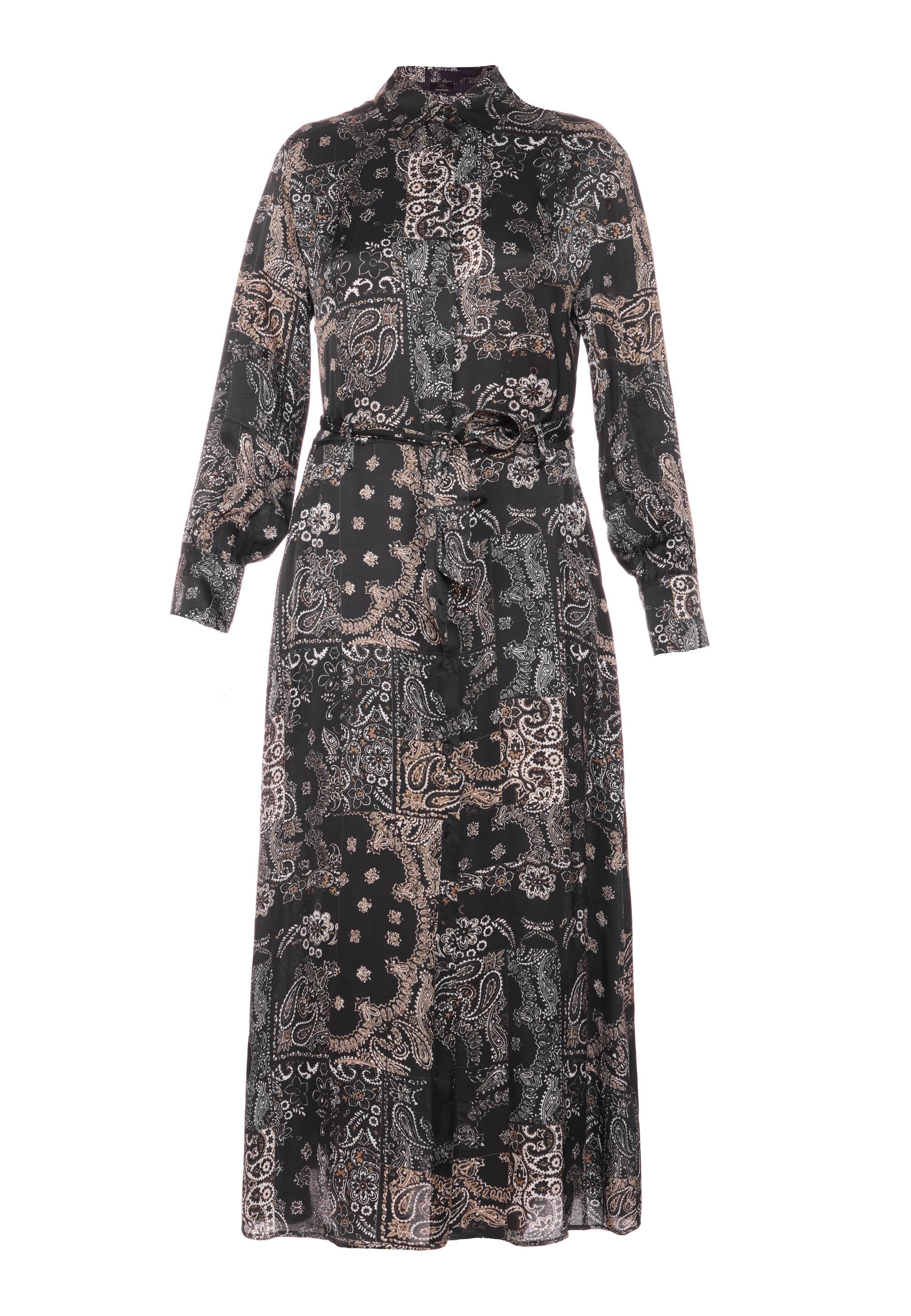 Le Temps Des Cerises Jerseykleid »SERAPHY«, mit stylischem Allover-Muster