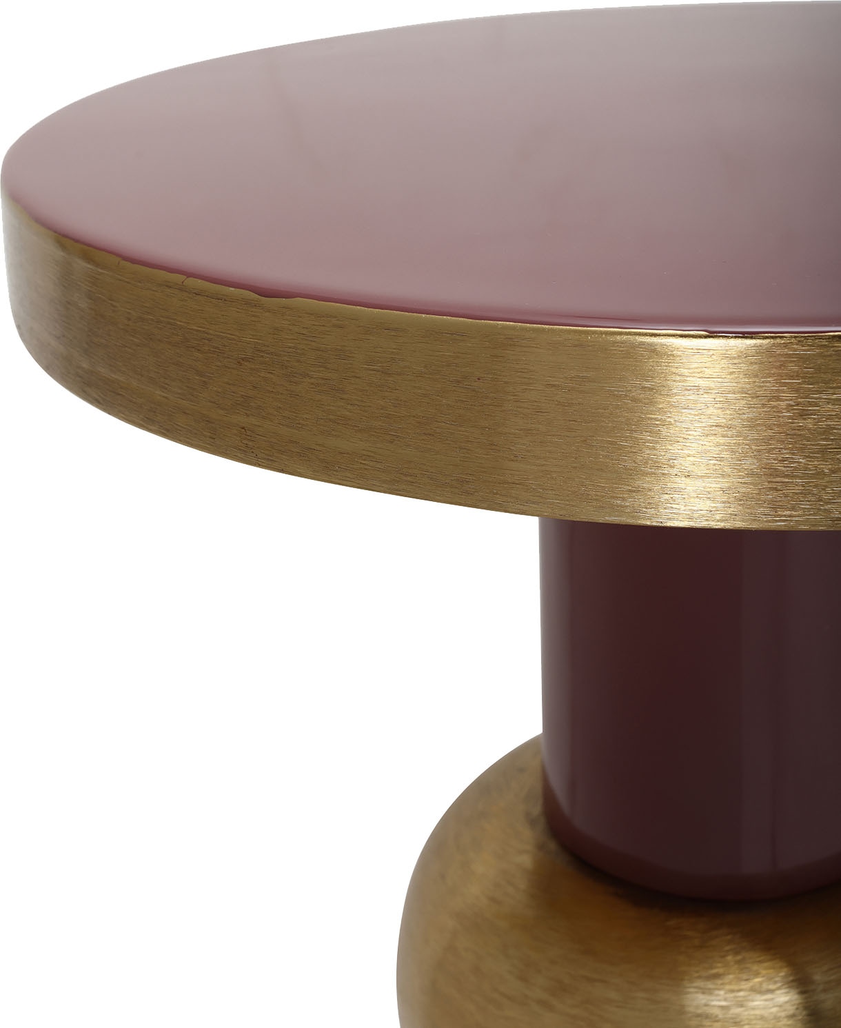 Kayoom Beistelltisch »Art Deco 2125, Beistelltisch aus Eisen, dekoratives Design«, (1 St.), Handarbeit, lackierter Tisch mit Metalleffekten, dekorativ