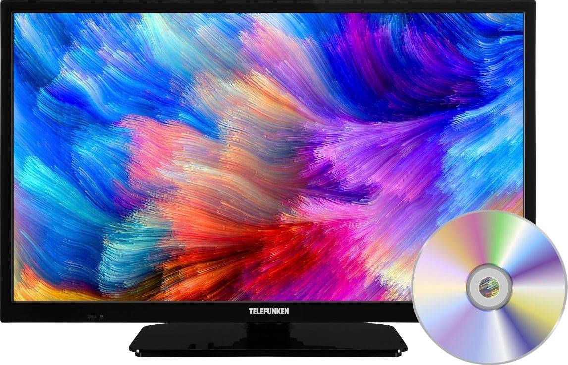 Telefunken LED-Fernseher »L24H550M4DI«, HD-ready, integrierter DVD-Player