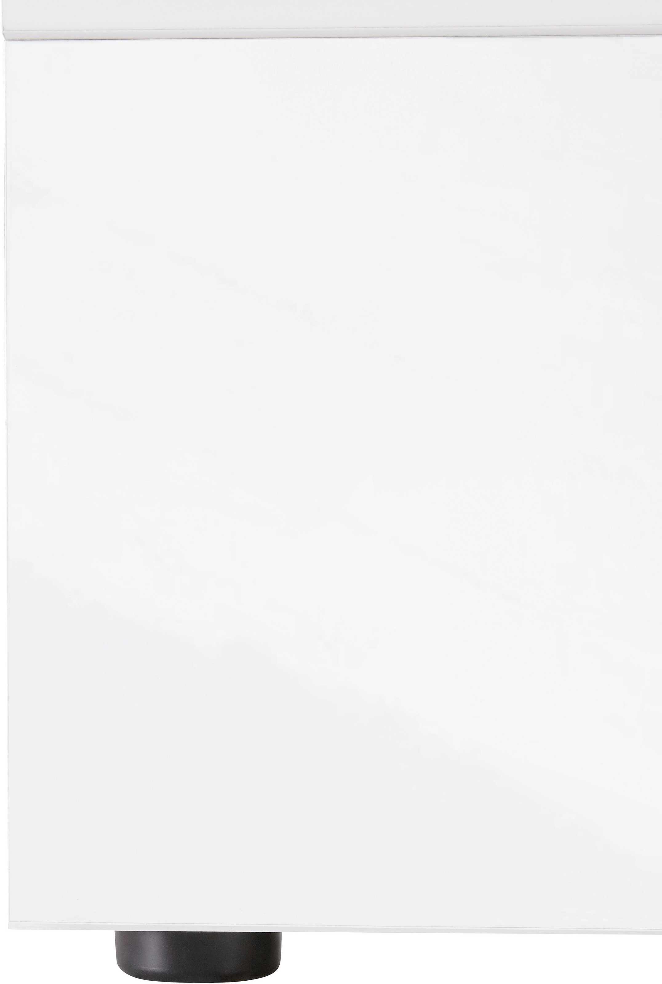 INOSIGN Lowboard »Dama Breite 121 cm, TV-Board 1 Tür, 1 Schubkasten, TV-Schrank«, Front in 3D-Optik, grifflos, verschiedene Farben