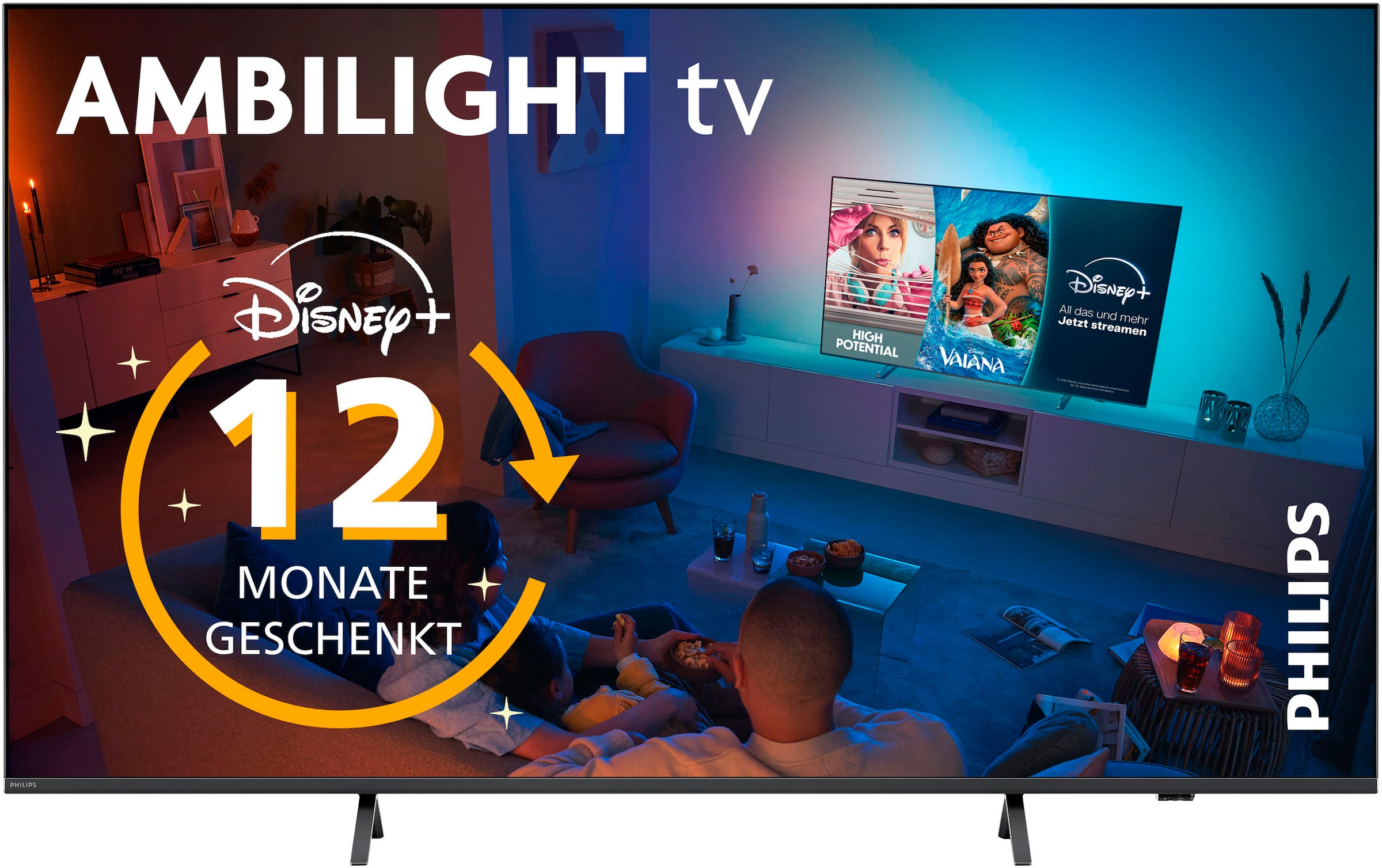 Philips Mini-LED-Fernseher »65PML9009/12«, 4K Ultra HD, Smart-TV