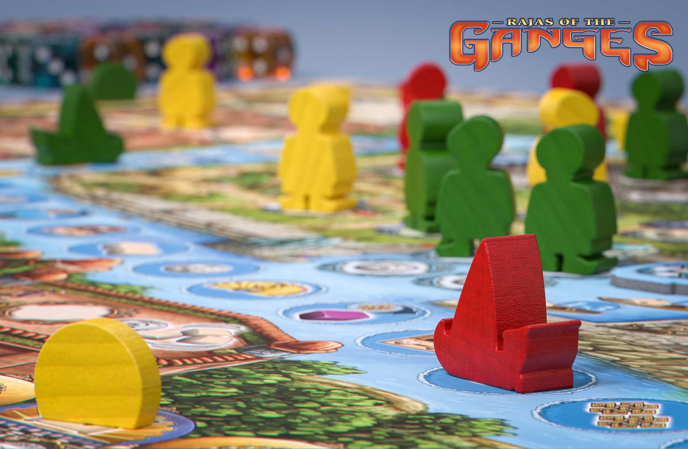 HUCH! Spiel »Rajas of the Ganges«