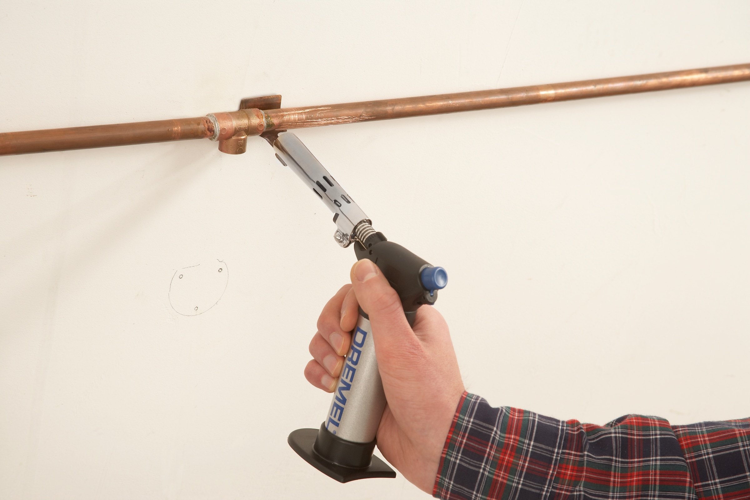 Bosch Home & Garden Lötkolben »»VersaFlame« (2200-5)«, Piezo, Tankinhalt 34ml, Multifunktionaler Butangas Lötkolben