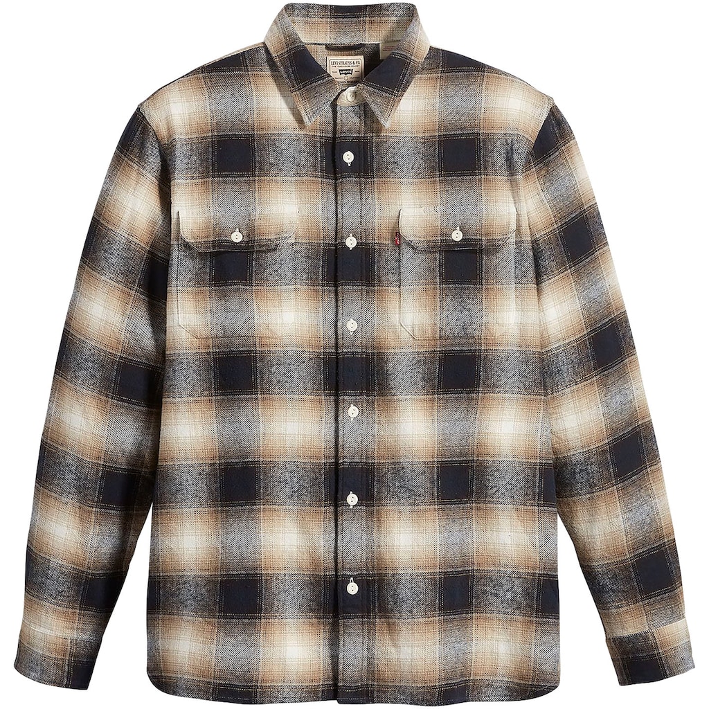 Levi's® Flanellhemd »JACKSON WORKER«, mit durchgehender Knopfleiste