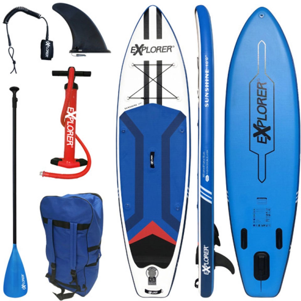 EXPLORER SUP-Board "Sunshine 10.0", 305x81x15cm 305cm, bunt, Wassersportboards