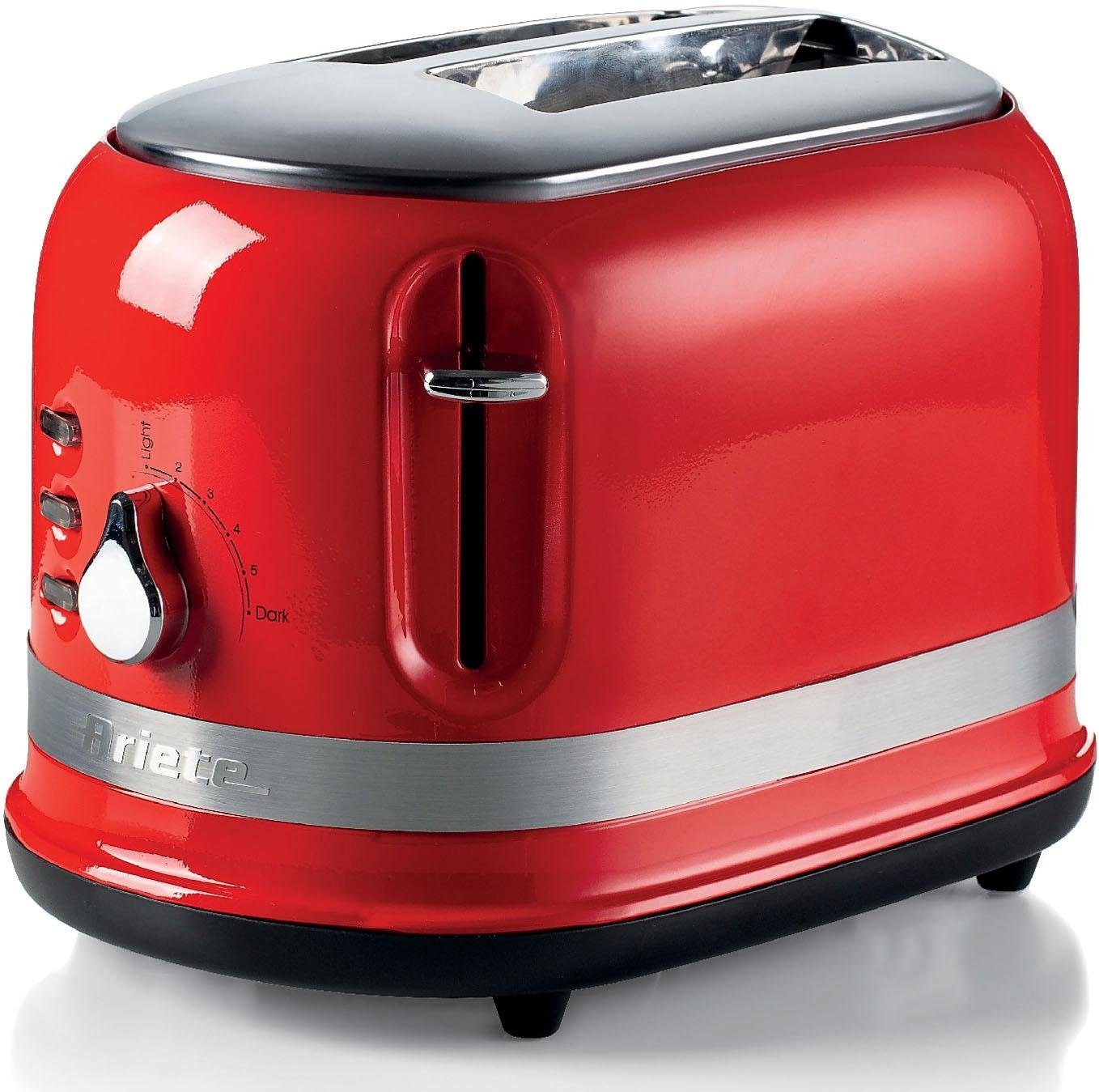 Ariete Toaster "moderna 149", 2 kurze Schlitze, für 2 Scheiben, 815 W