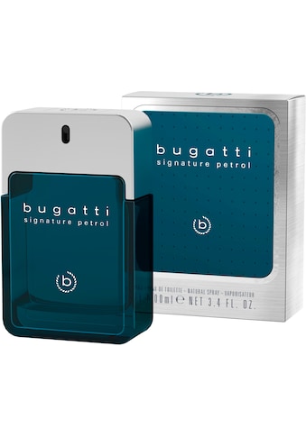 bugatti Eau de Toilette »Signature man petrol«...