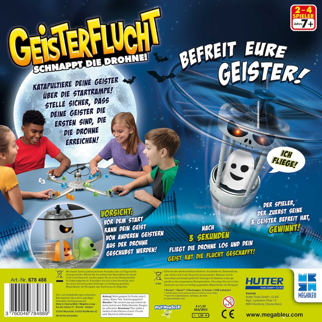 MEGABLEU Spiel »Geisterflucht«