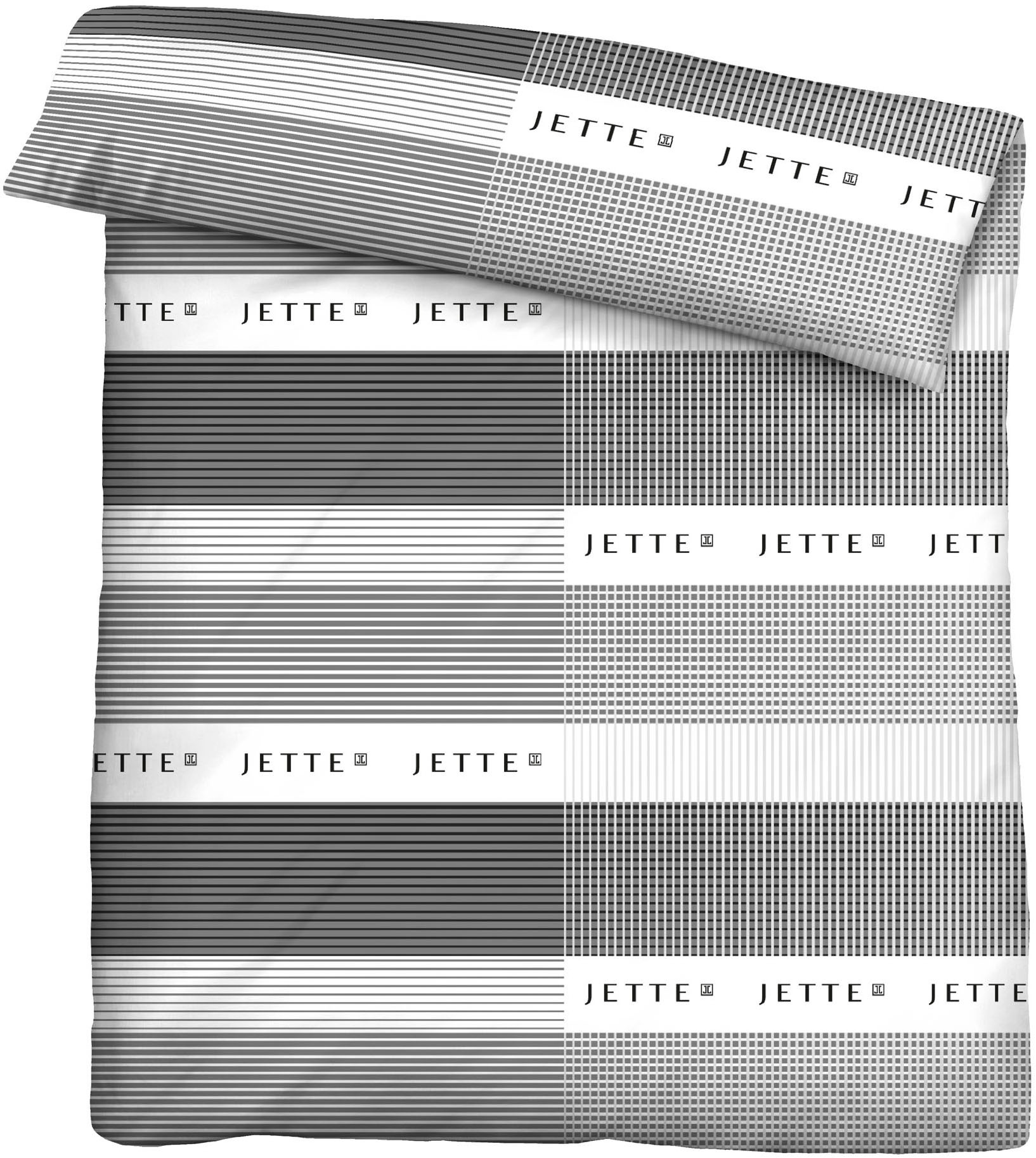 JETTE Bettwäsche »0401616«, hautfreundlich, kühlend, entworfen von der Designerin Jette Joop