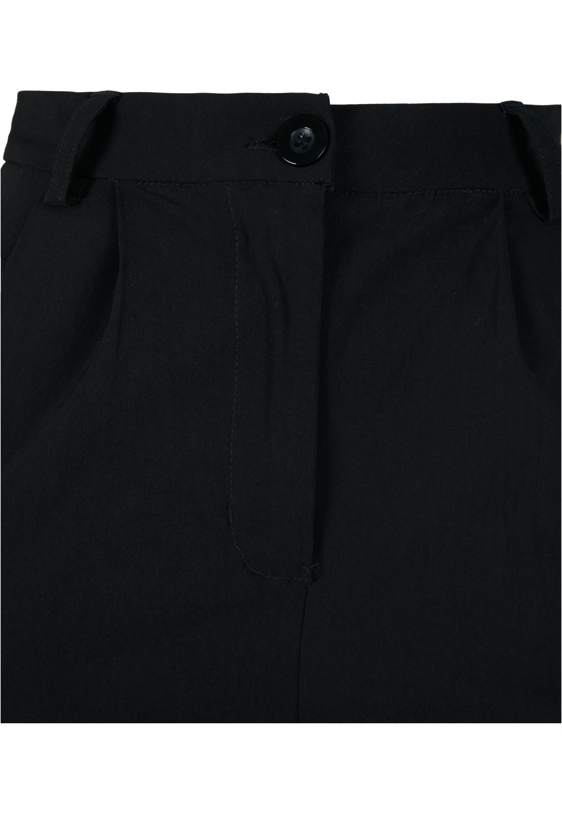 URBAN CLASSICS Stoffhose »Urban Classics Damen Ladies High Waist Cropped Pants«, (1 tlg.)